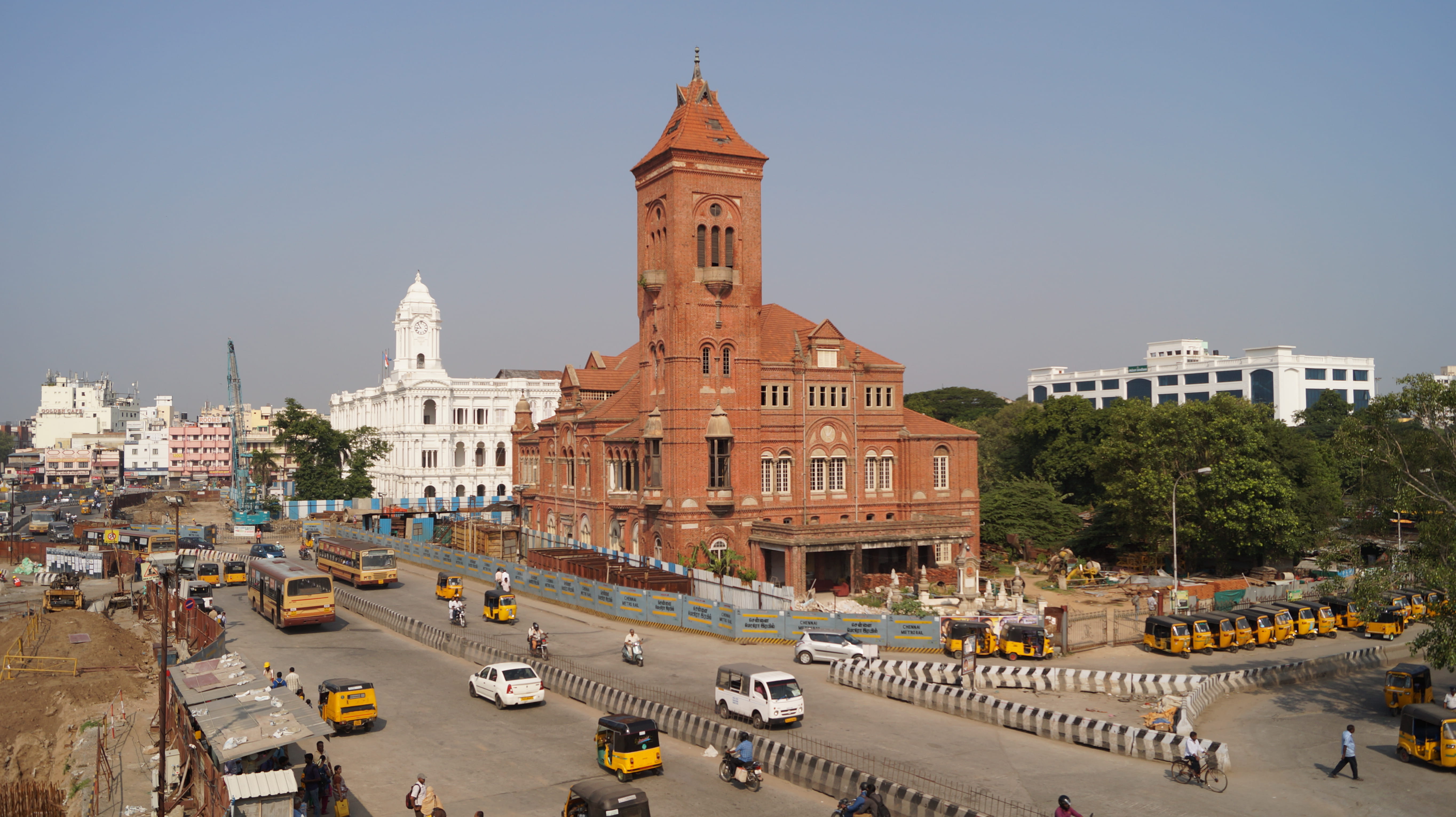 road, day, belief, spirituality, car, incidental people, motor vehicle, traffic, building exterior, mode of transportation, bus, building, travel destinations, HD Wallpaper