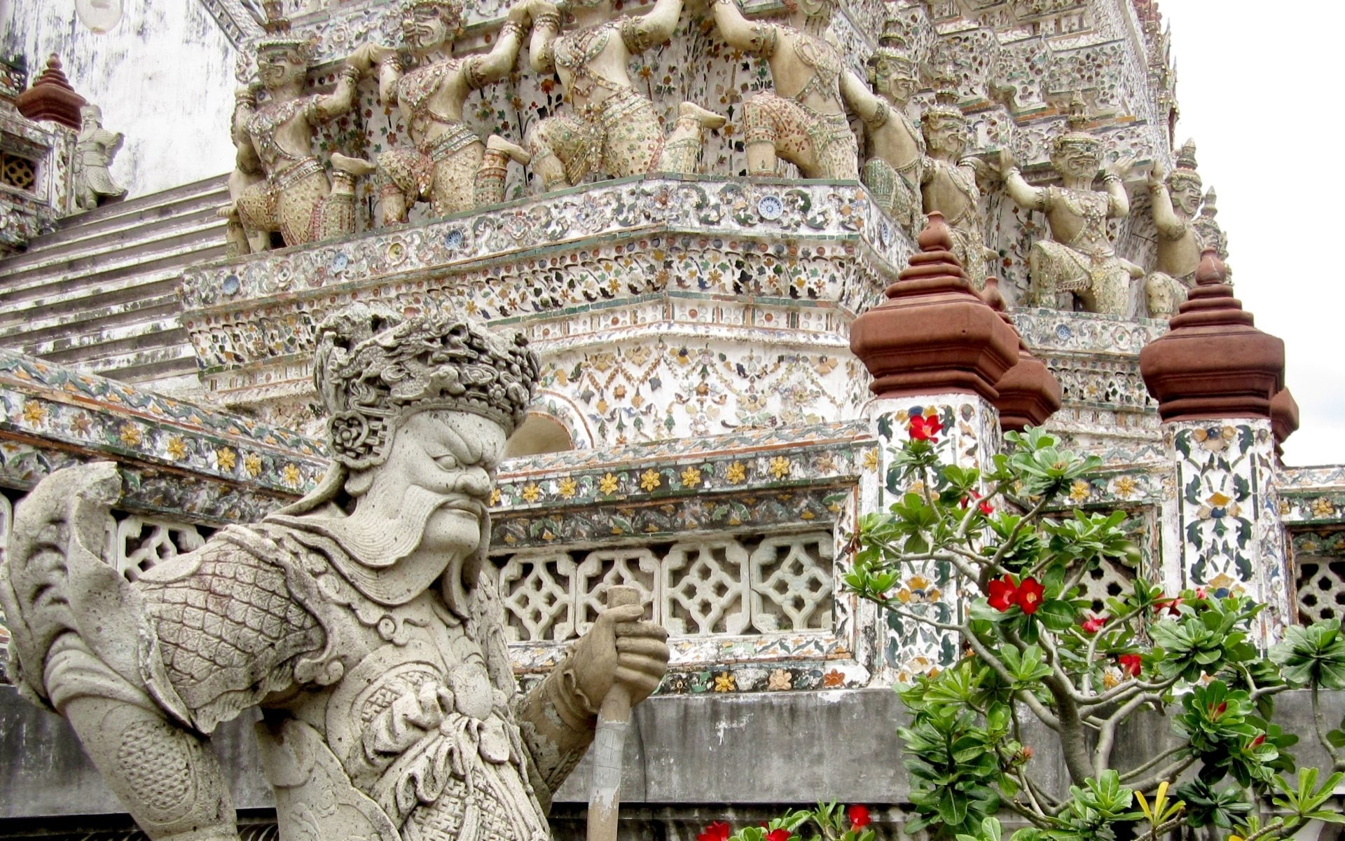 1080P, Wat Arun Temple, Temples, HD Wallpaper