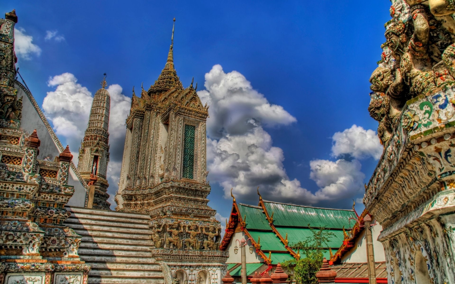 1080P, Temples, Wat Arun Temple, HD Wallpaper