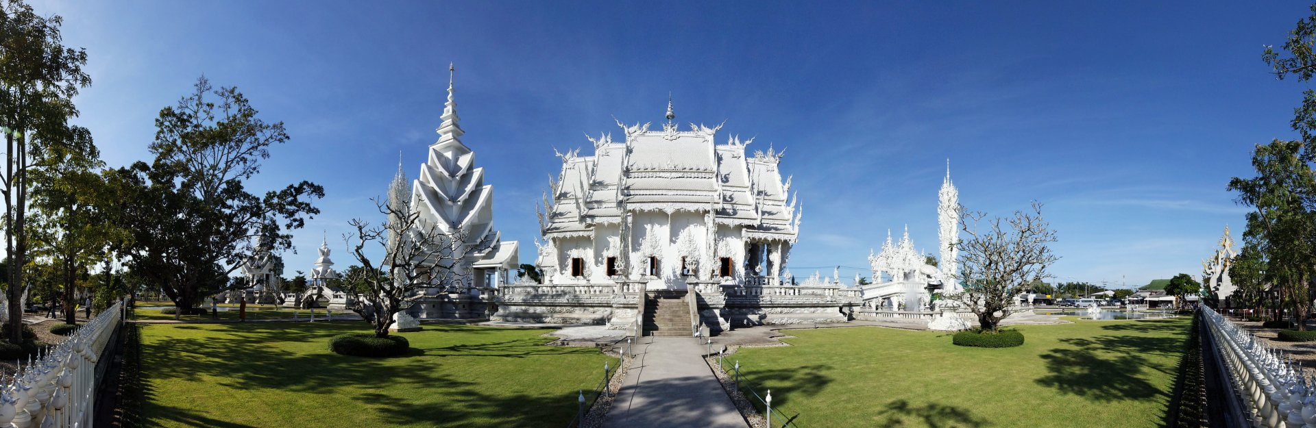 1080P, Temples, Thailand, Chiang Rai, Wat Rong Khun, HD Wallpaper
