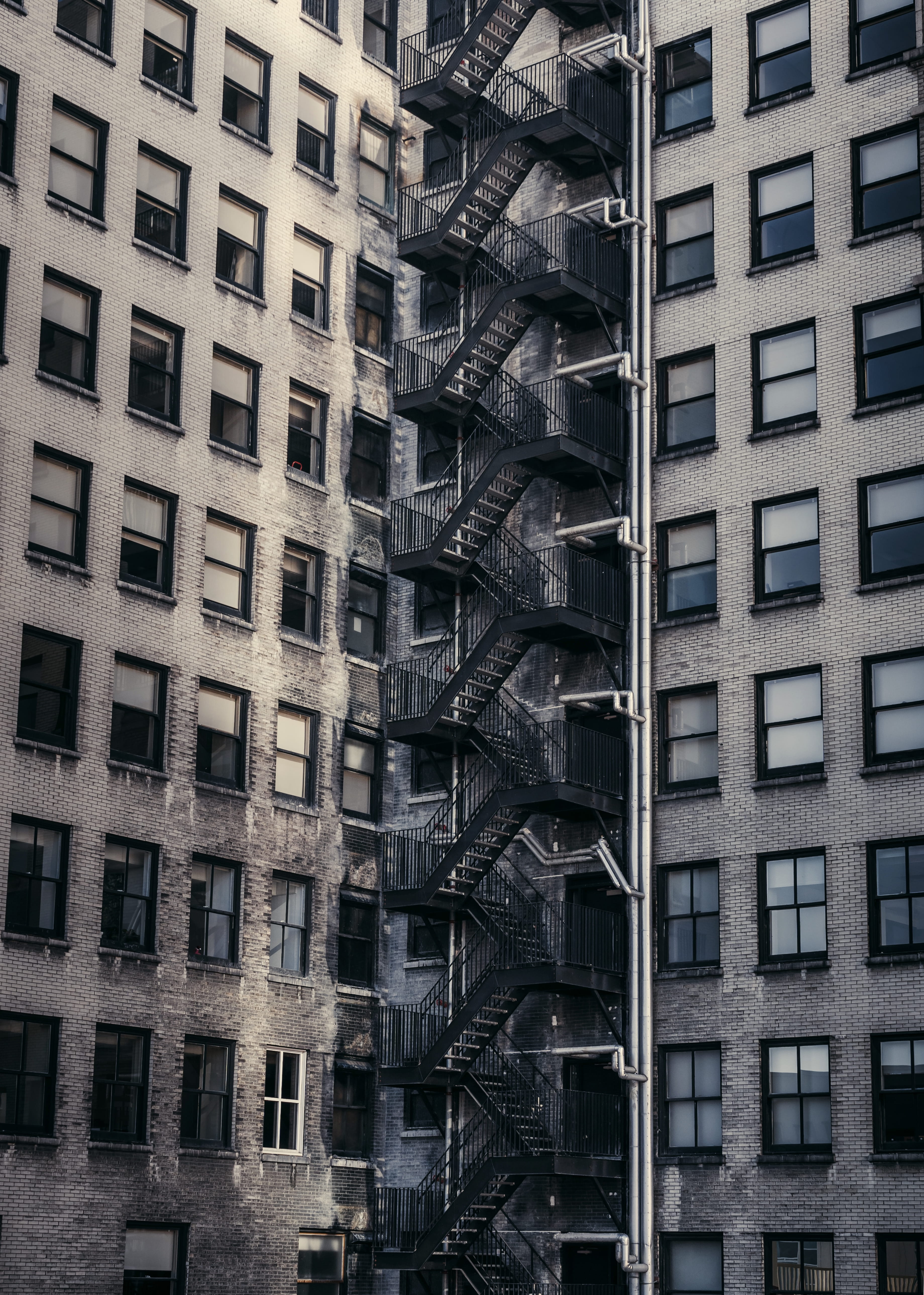 tower, urban, tall - high, no people, exit, staircase, in a row, home decor, buildings, 5K, lens, architecture, sony, outdoors, salt lake city, banister, Phone HD Wallpaper