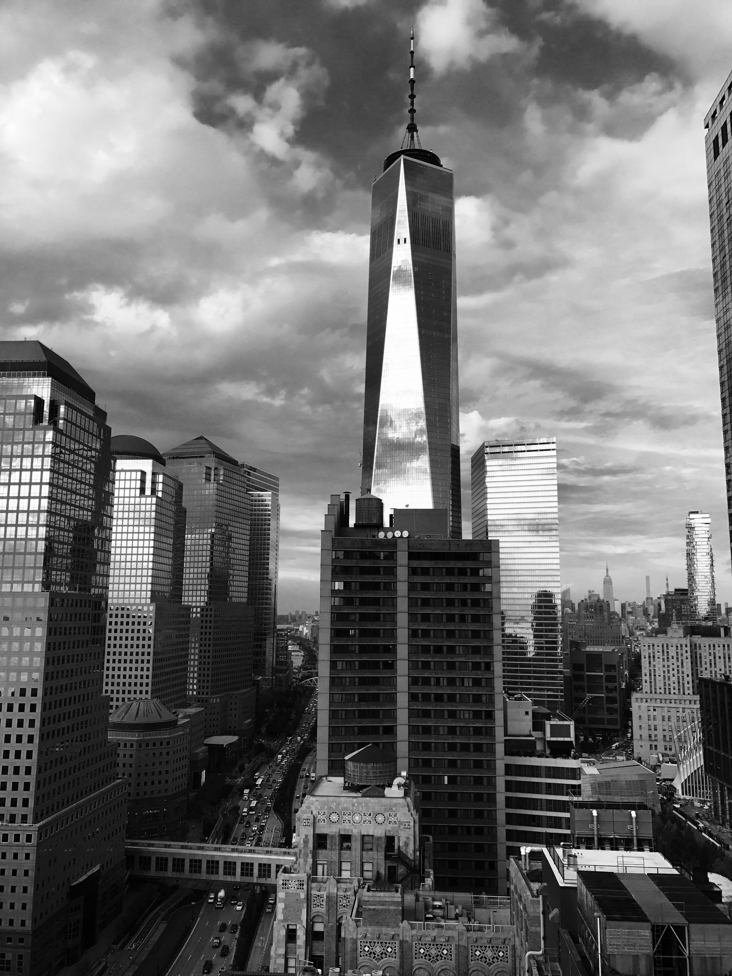 modern, office, glass, architecture, tall, nature, built structure, outdoors, center, world, windows, financial district, building exterior, high, white, Phone HD Wallpaper