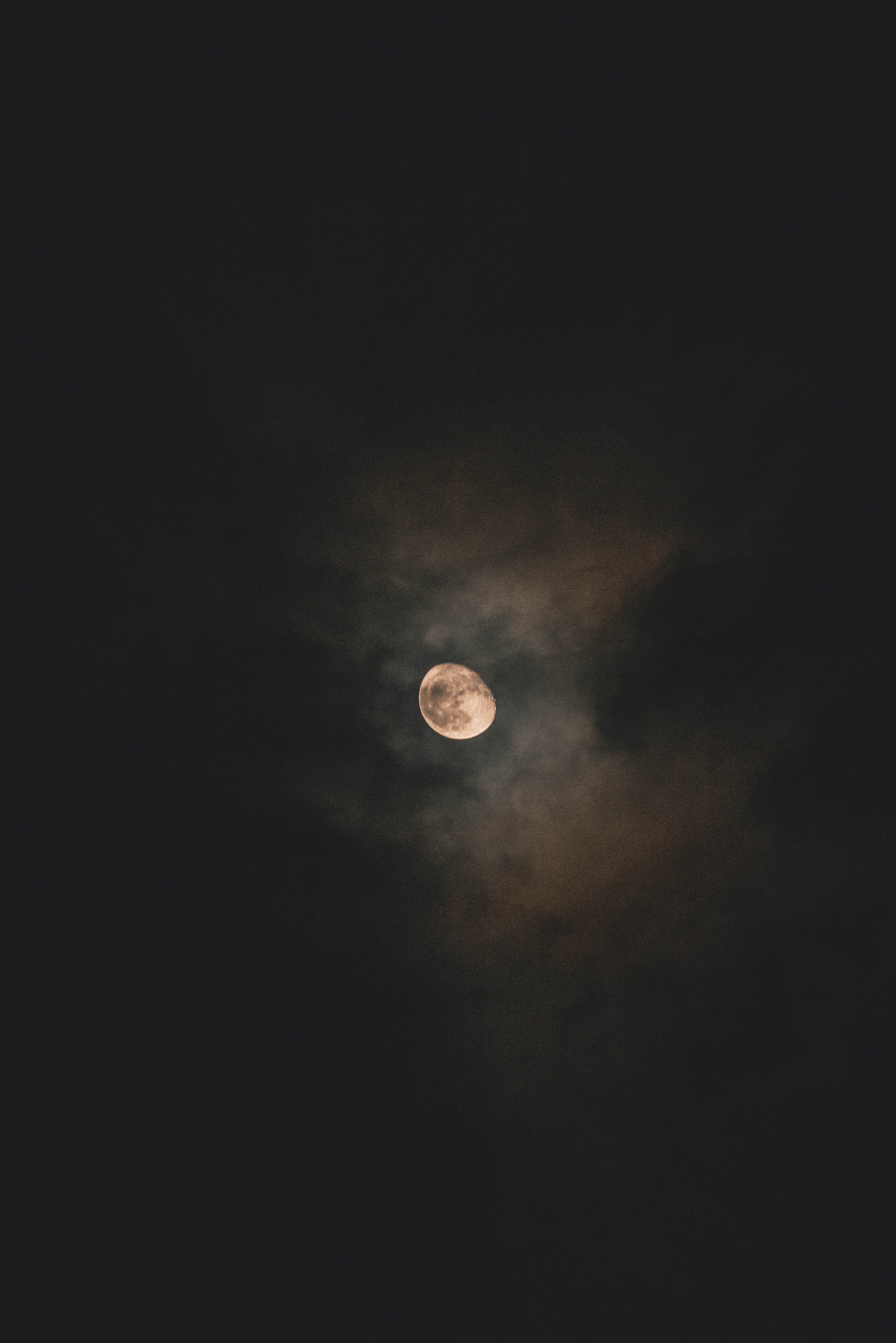 full, exploration, night sky, no people, canon, 5K, moon, dark, sky, eclipse, clouds, space, photo, astronomy, astrology, geometric shape, 70-300 mm, outdoors, Phone HD Wallpaper