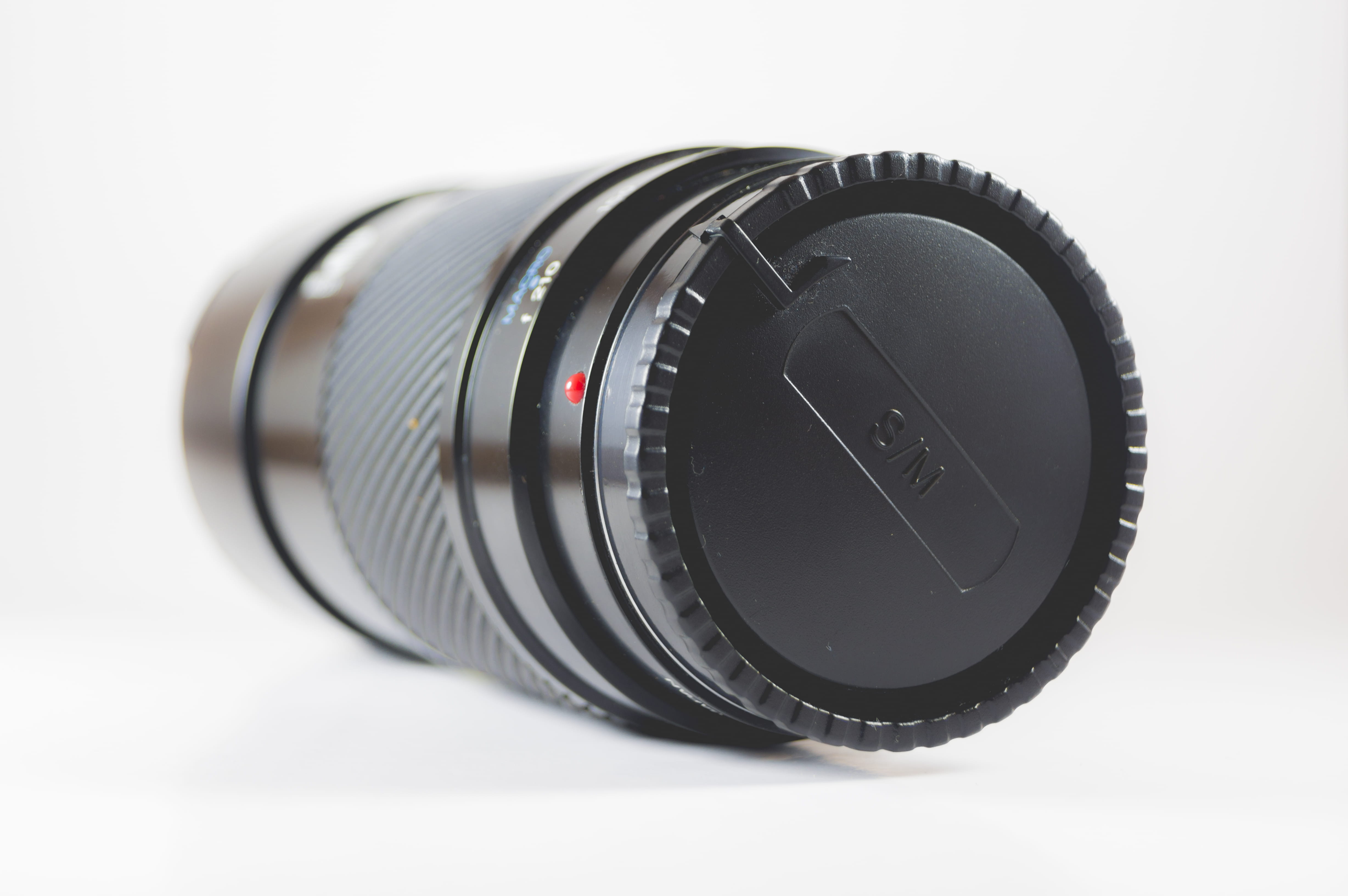 photography themes, silver colored, man made, camera - photographic equipment, beercan, minolta, camera, 4K, 70, blurred, no people, modern, sony, bright, HD Wallpaper