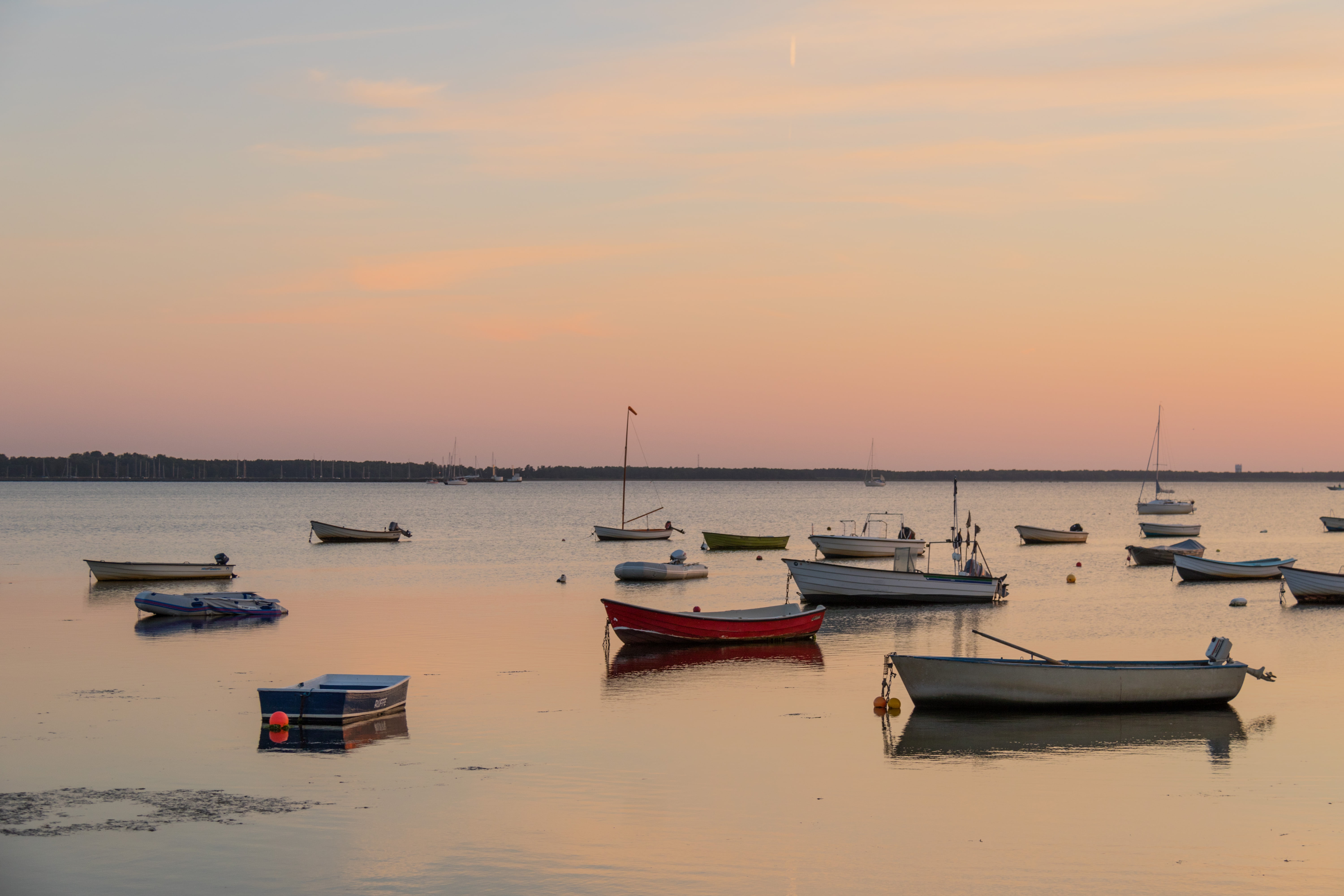 summer, sunset, Boats, golden hour, f/3.5, s18, sea, geo:location, camera, lens, Höllviken, water, state, canon eos, aperture, ef, nature, exif, model, HD Wallpaper
