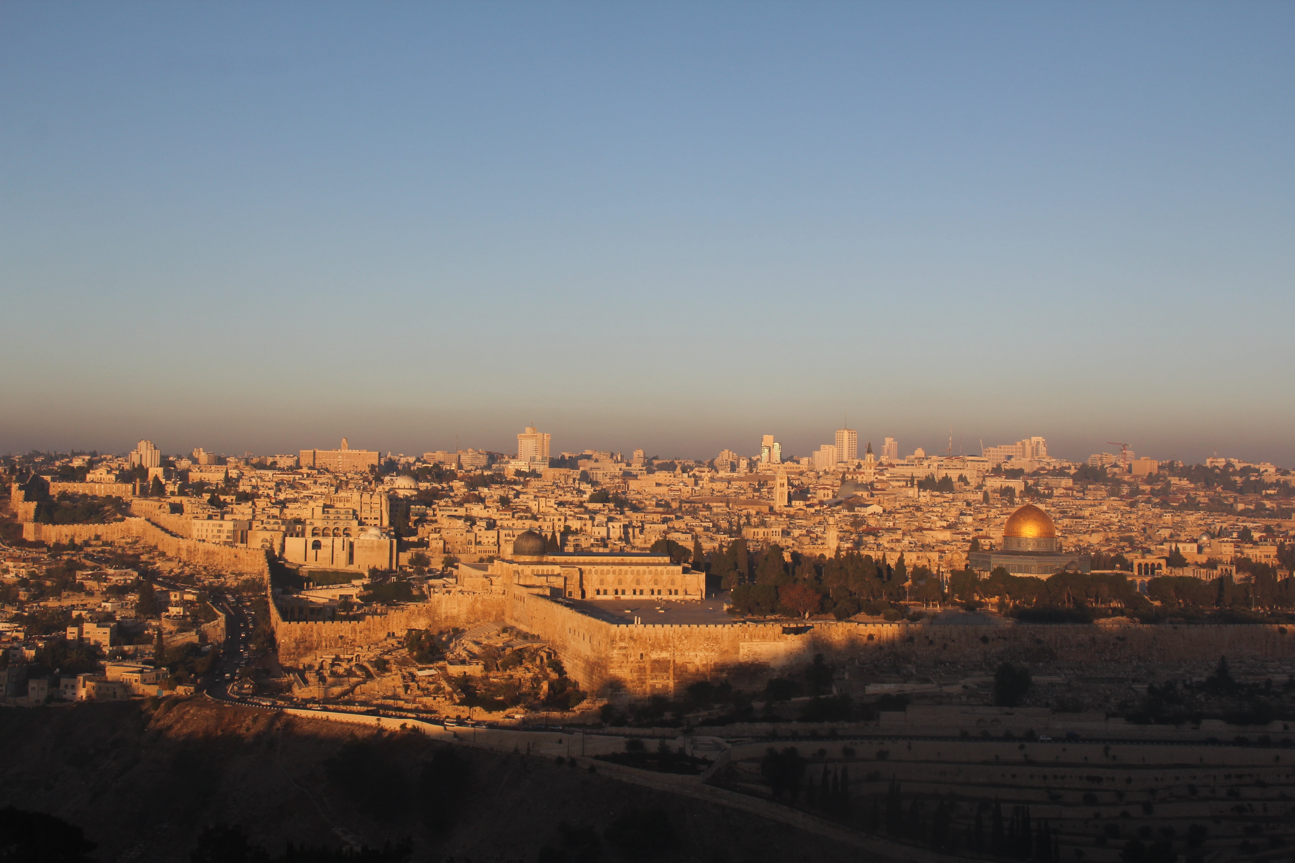 photography, outdoors, mosque, cityscape, history, travel destinations, sky, the past, day, built structure, the mount of olives, jerusalem, no people, HD Wallpaper