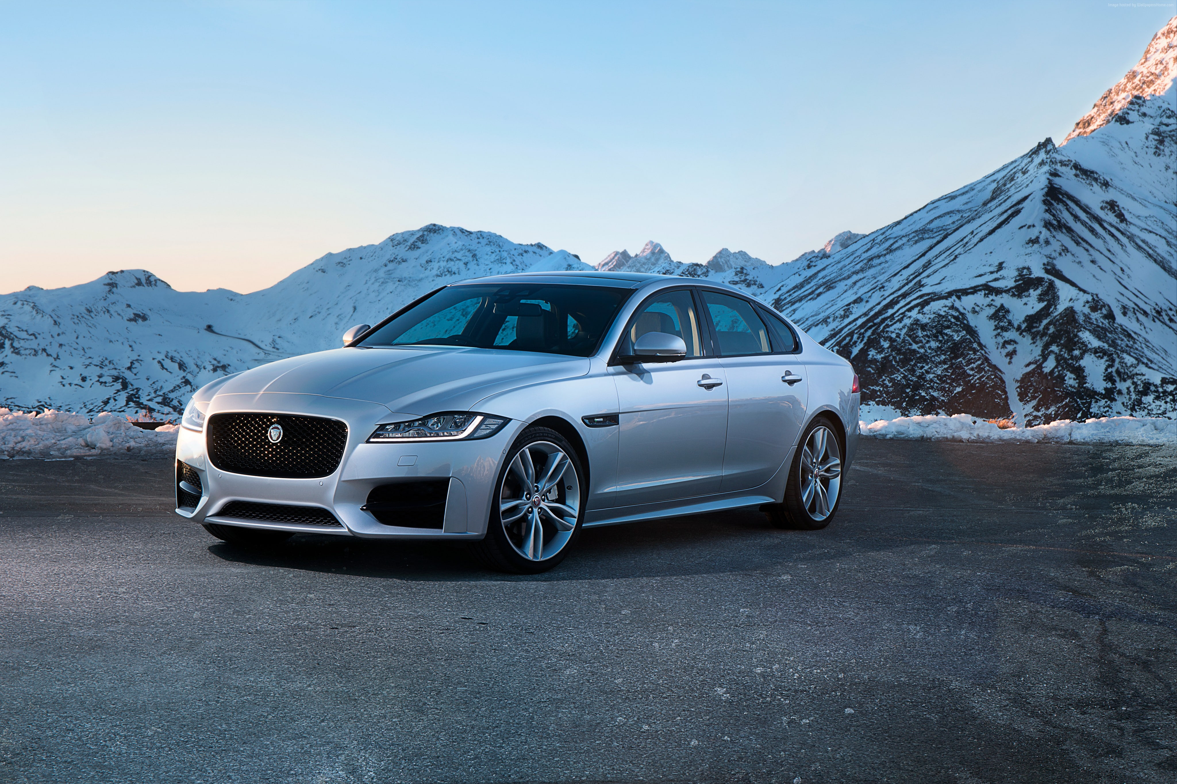 roadster, 4K, Jaguar XF R-Sport, HD Wallpaper