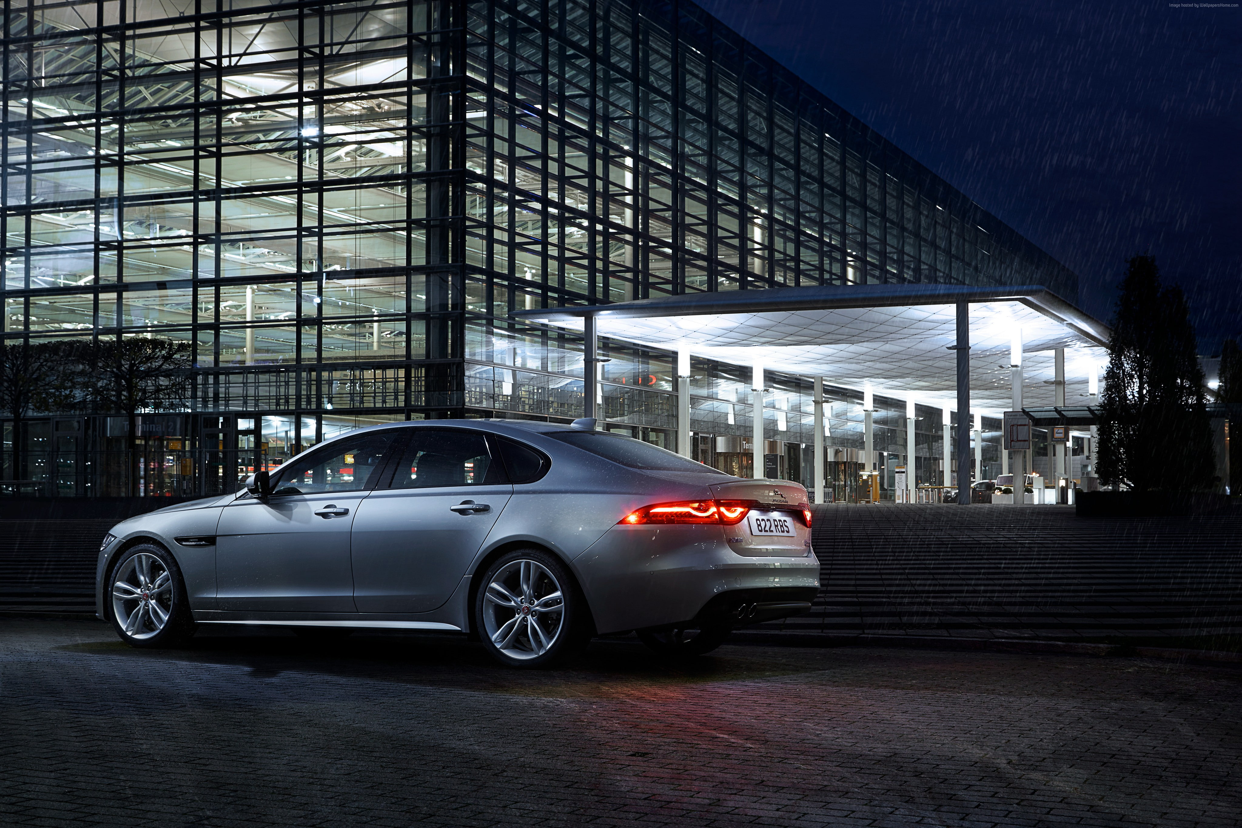 4K, Jaguar XF R-Sport, roadster, HD Wallpaper