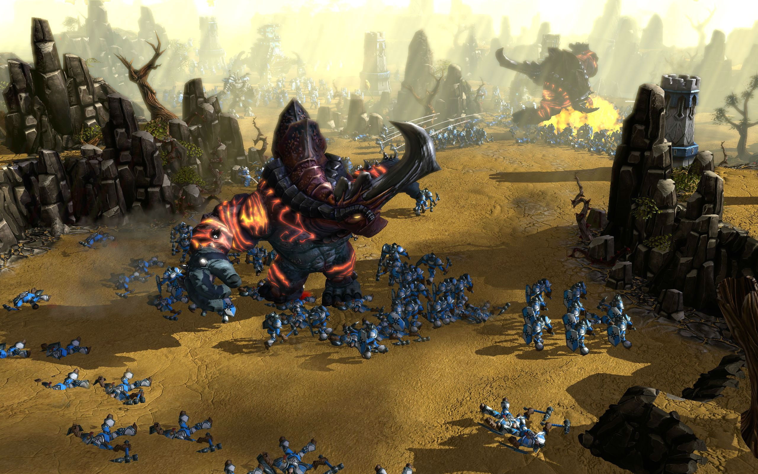 fantasy, strategy, reborn, forge, mmo, videogame, born, skylords, video, battleforge, 2K, 1bfre, online, rts, game, battle, HD Wallpaper