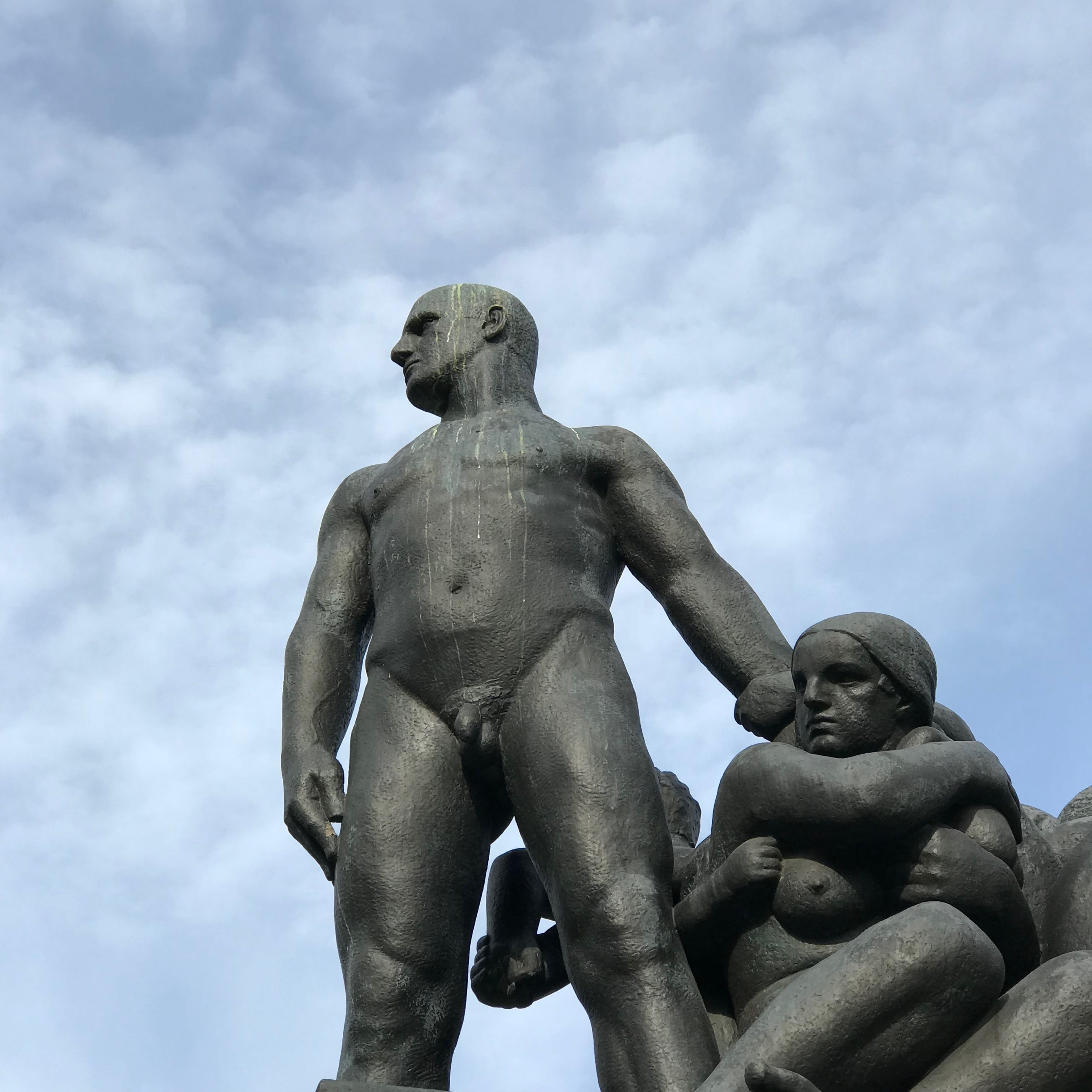 no people, memorial, female likeness, statue, creativity, architecture, art and craft, history, day, representation, 2K, low angle view, cloud - sky, the past, Phone HD Wallpaper