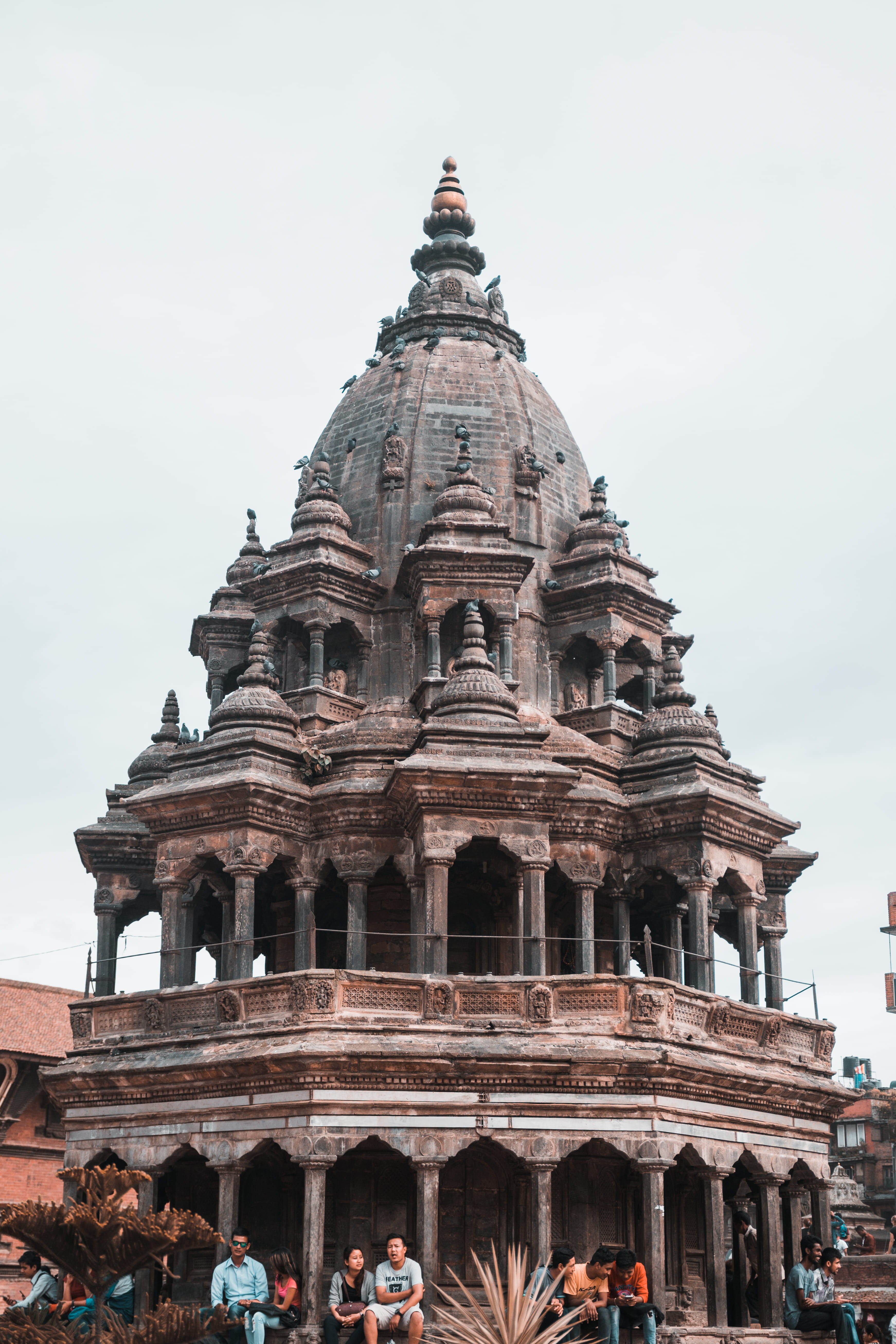 house, artitech, ancient civilization, nature, spirituality, belief, historical, religion, sky, monuments, peace, patan, arch, vintage, building, built structure, Phone HD Wallpaper