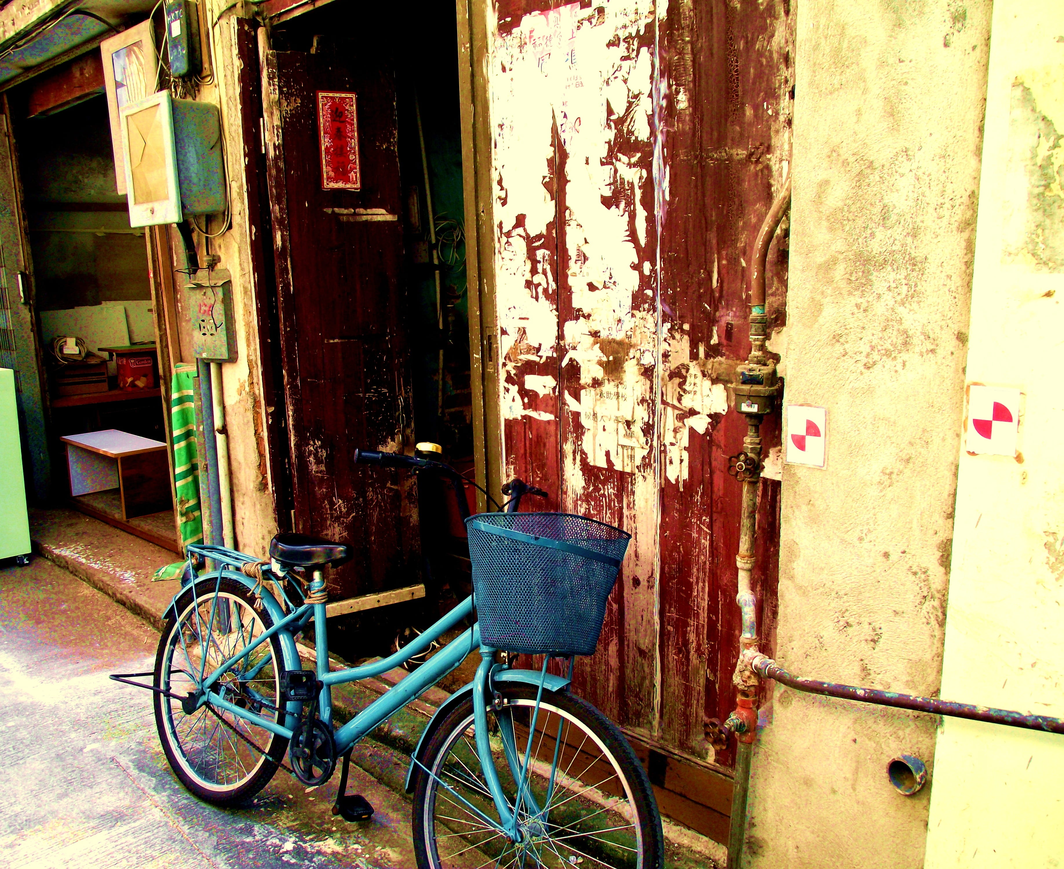 tai o, no people, hong, kong, building exterior, mode of transportation, poor, outdoors, travel, city, residential district, transportation, lantau, old, HD Wallpaper