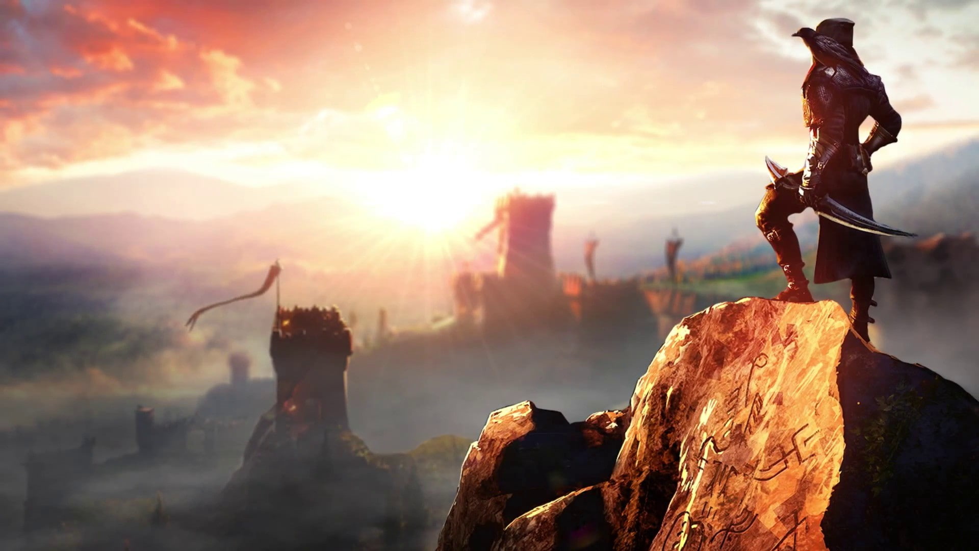 fantasy art, Dragon Age, sunlight, 1080P, Dragon Age Inquisition, digital art, video games, HD Wallpaper