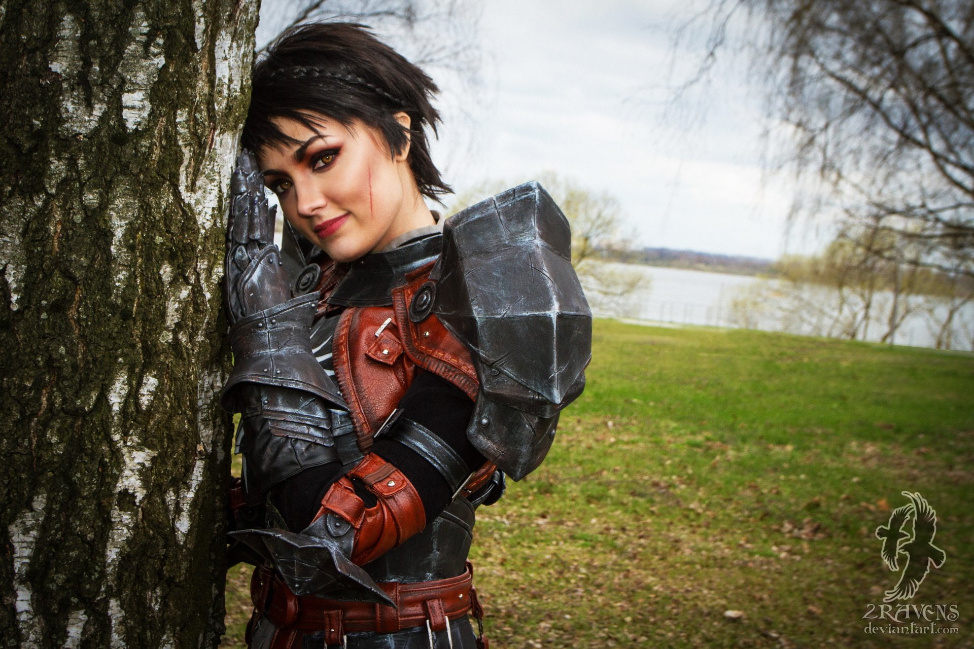 Dragon Age, Brunette, Cassandra Pentaghast, Women, 1080P, Cosplay, HD Wallpaper