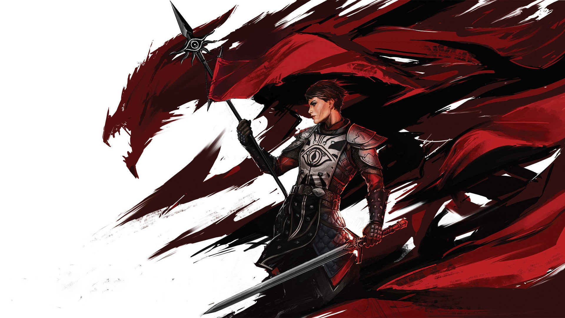 1080P, video games, Dragon Age Inquisition, Cassandra Pentaghast, HD Wallpaper