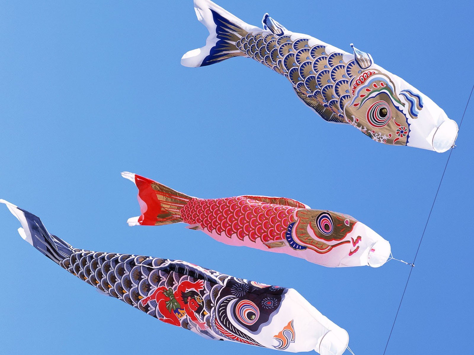 traditions, toys, children, views, japan, japanese, koinobori, 720P, HD Wallpaper