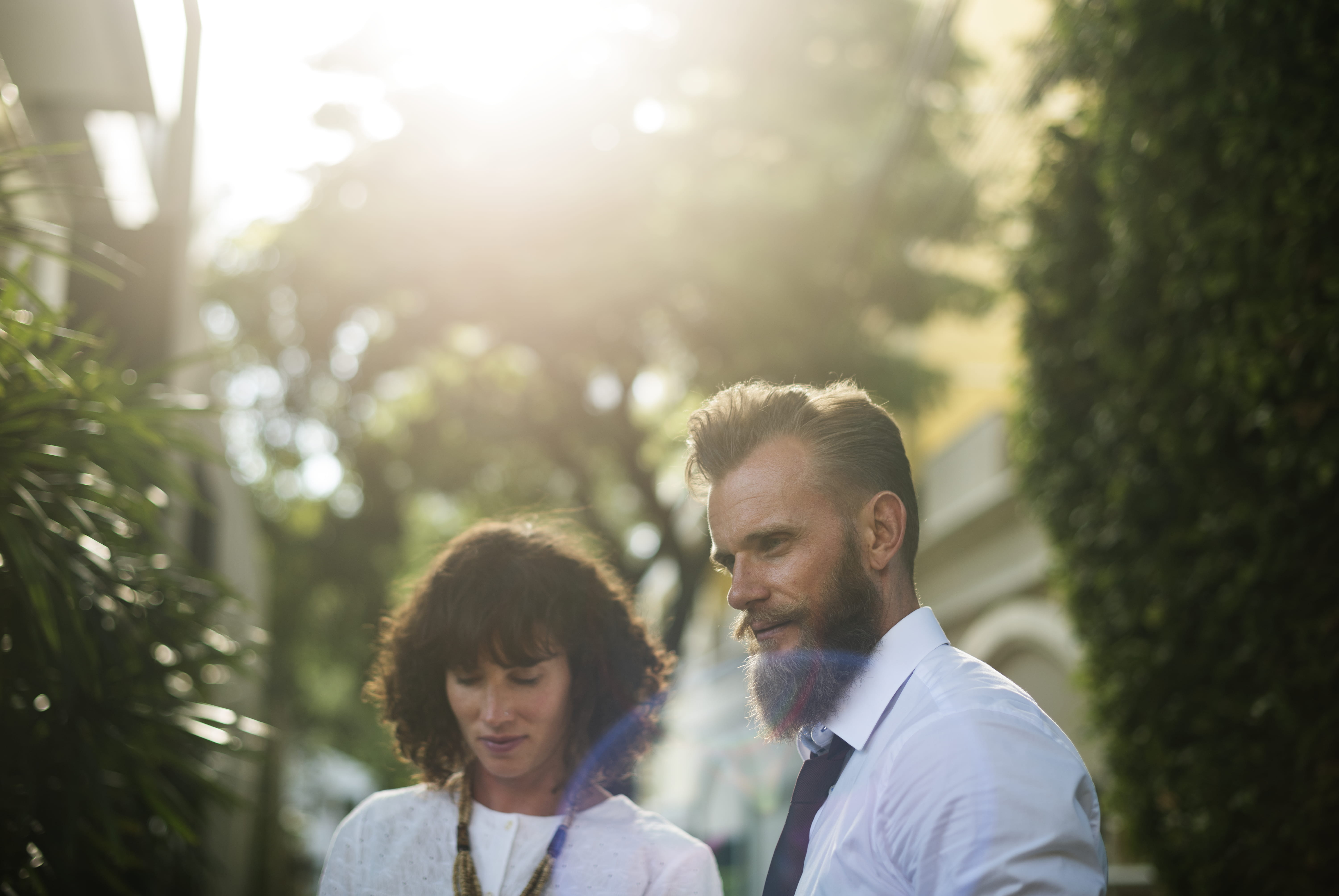 young men, adults, sunlight, two people, man, sunny, wearing, lens flare, headshot, smiling, tree, well-dressed, daylight, colleague, summer, candid, trees, HD Wallpaper