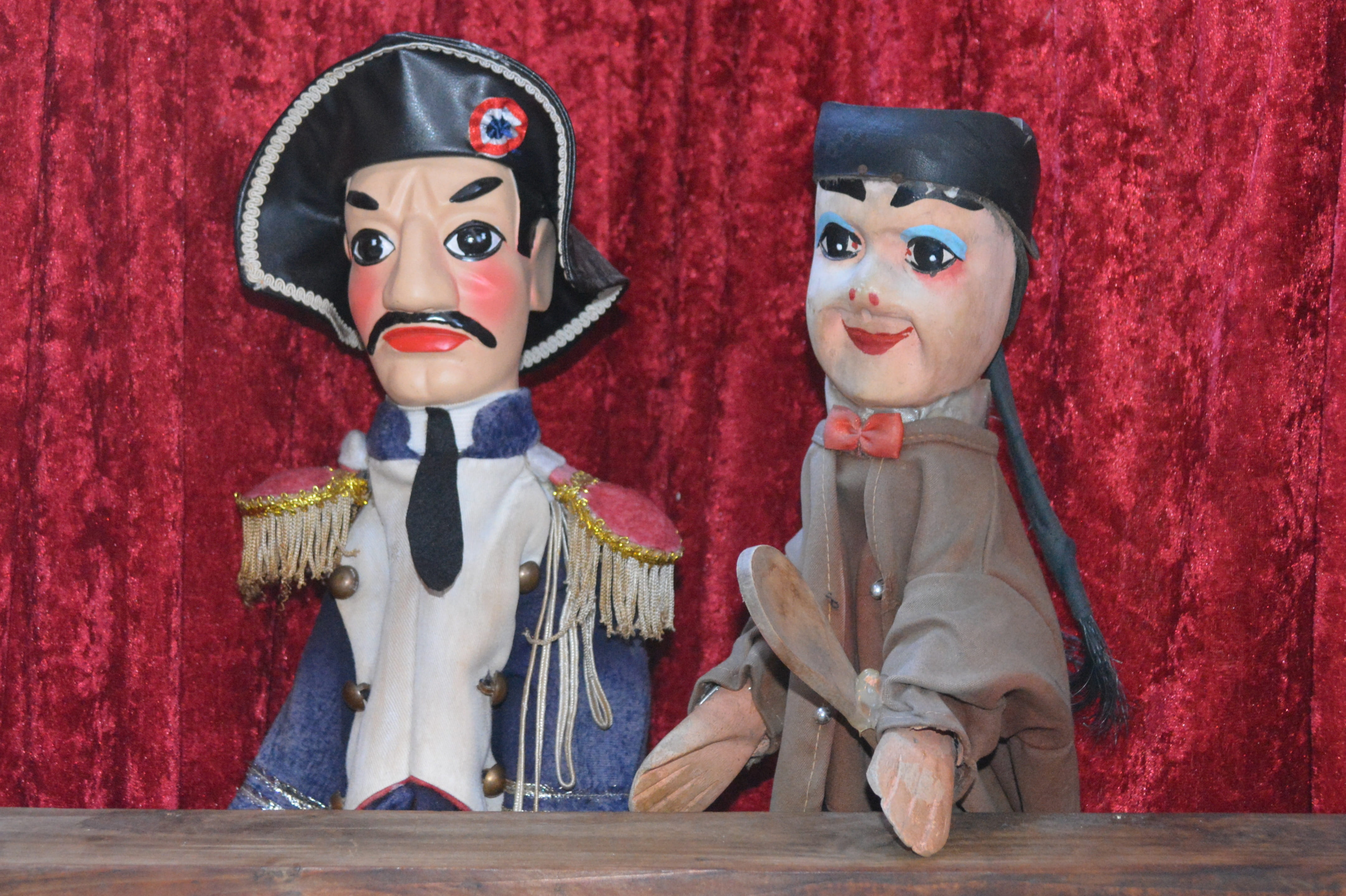 celebration, figurine, Guignol, human representation, Lyon, wood - material, halloween, theatre, stage, female likeness, humor, indoors, portrait, children only, HD Wallpaper