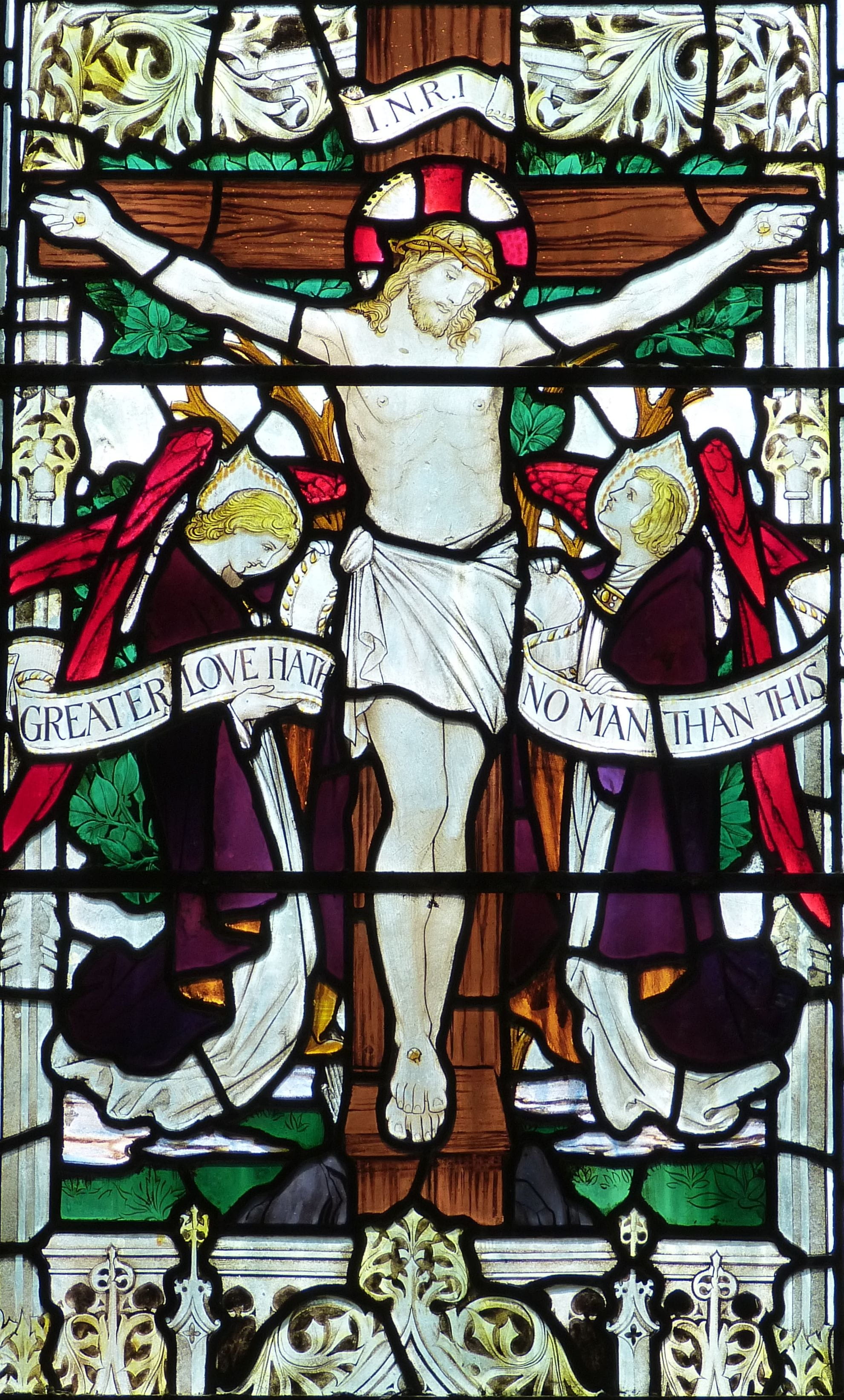 passion, human representation, male likeness, united kingdom, female likeness, belief, die, angel, church window, cross, art and craft, christ, representation, Phone HD Wallpaper
