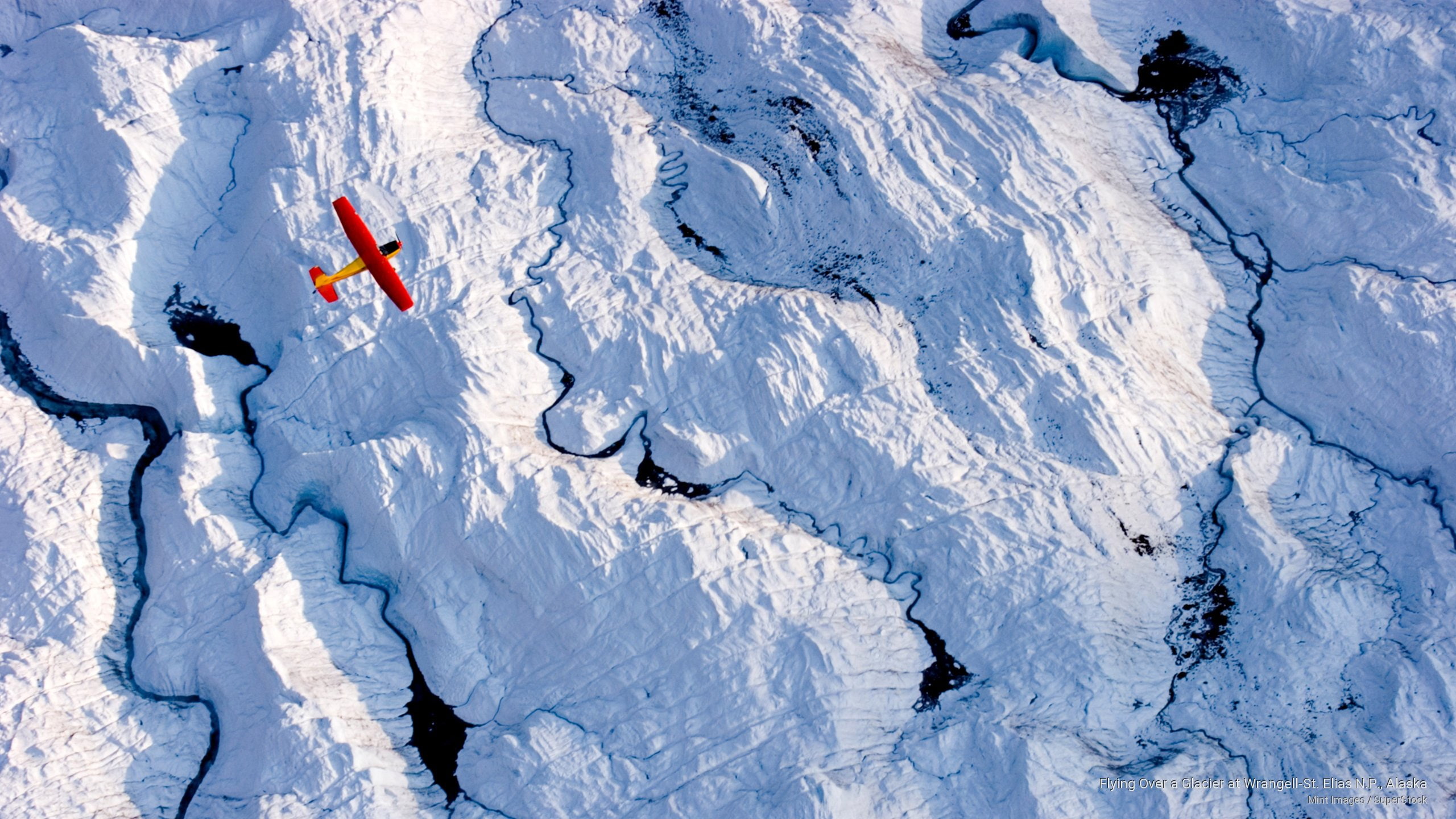 flying, Transportation, elias, glacier, n, alaska, p, wrangell, 2K, st, HD Wallpaper
