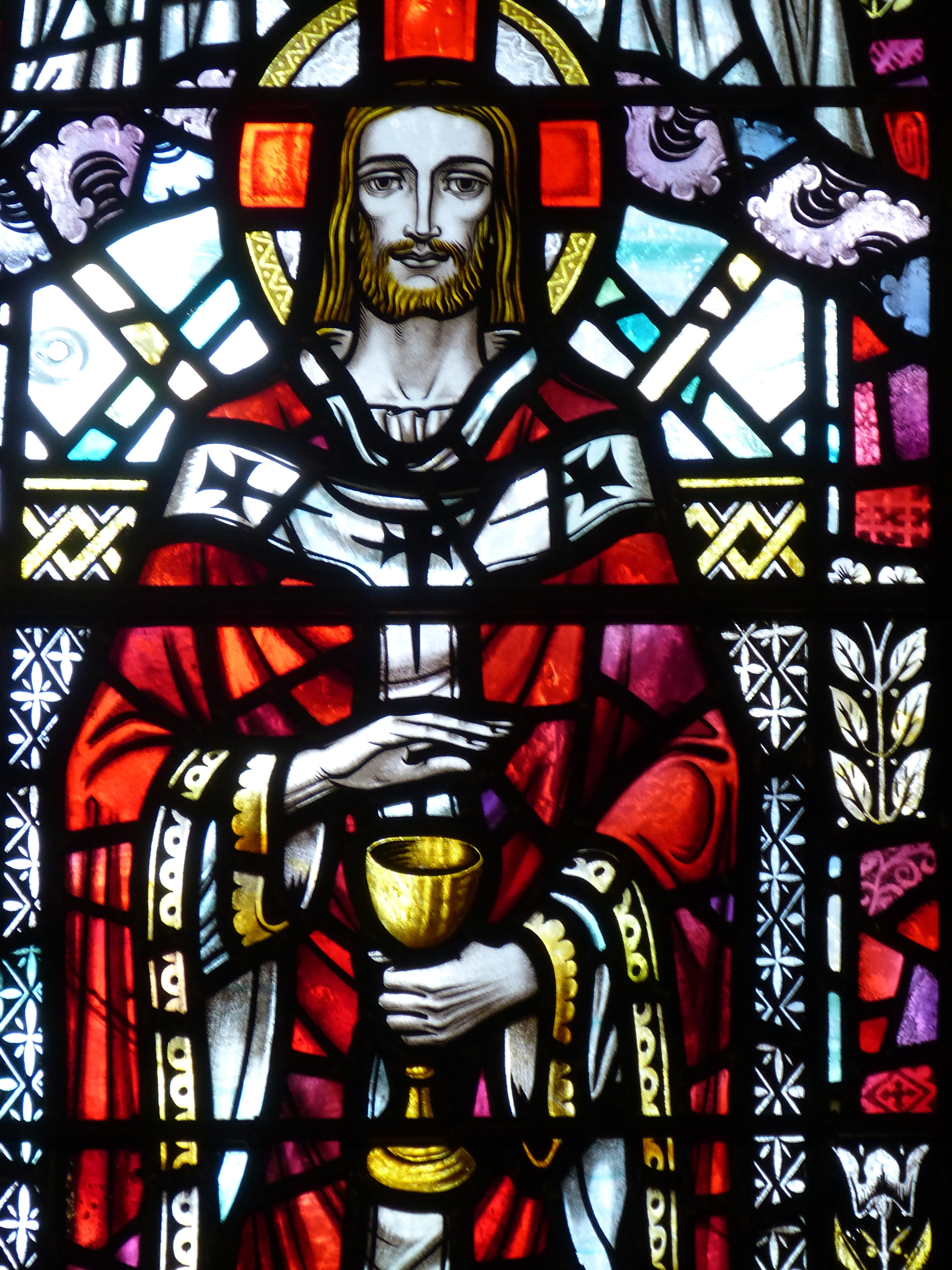 4K, creativity, representation, belief, faith, historically, full frame, image, stained glass, multi colored, human representation, united kingdom, place of worship, Phone HD Wallpaper