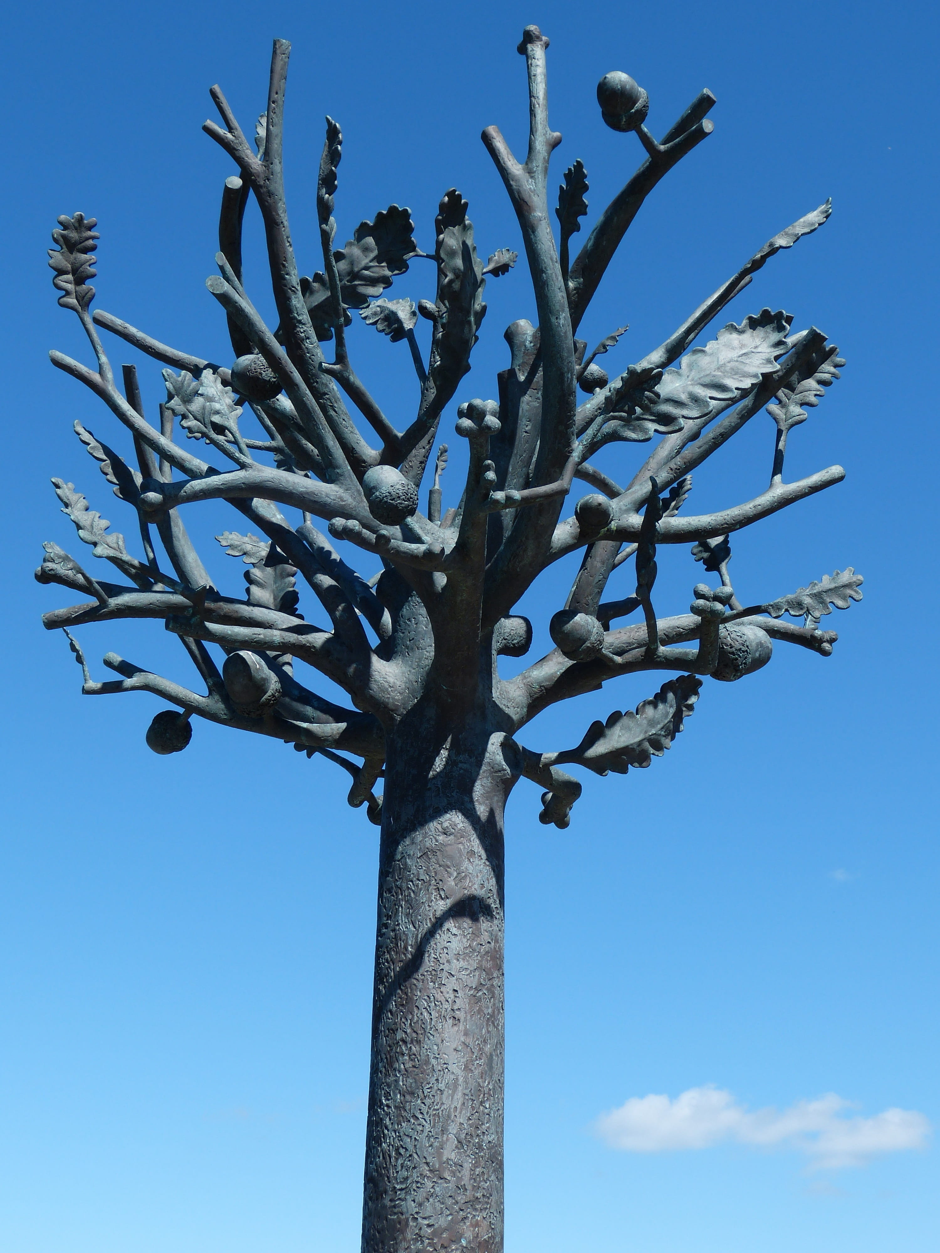 england, blue, nature, trunk, monument, tranquility, sky, beauty in nature, united kingdom, twig ast, plant, day, outdoors, Capital, clear sky, branch, Phone HD Wallpaper
