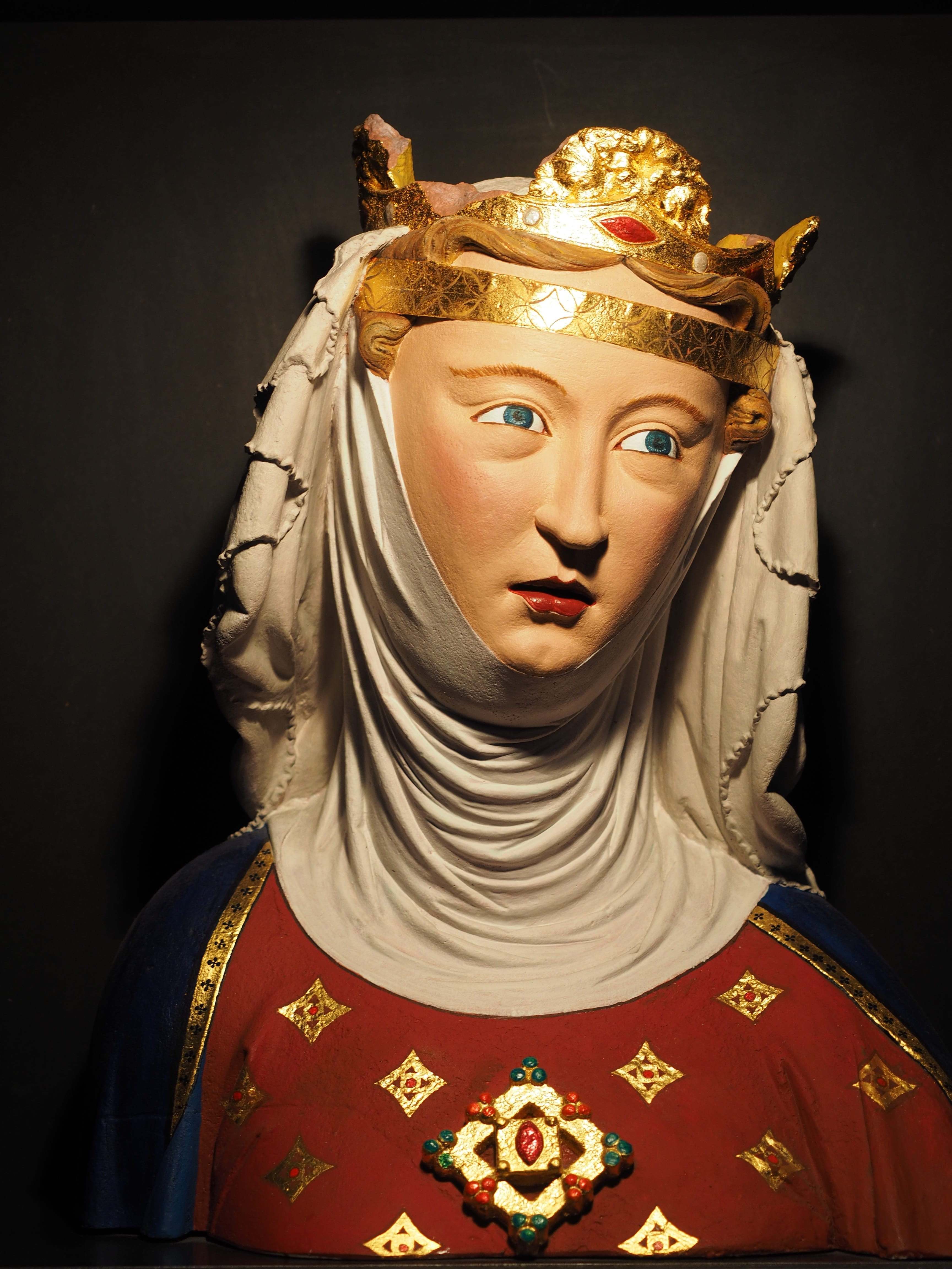 crown, no people, craft, close-up, plaster cast, religion, holy, empress, indoors, statue, festival, basel, human representation, house of worship, sculpture, Phone HD Wallpaper