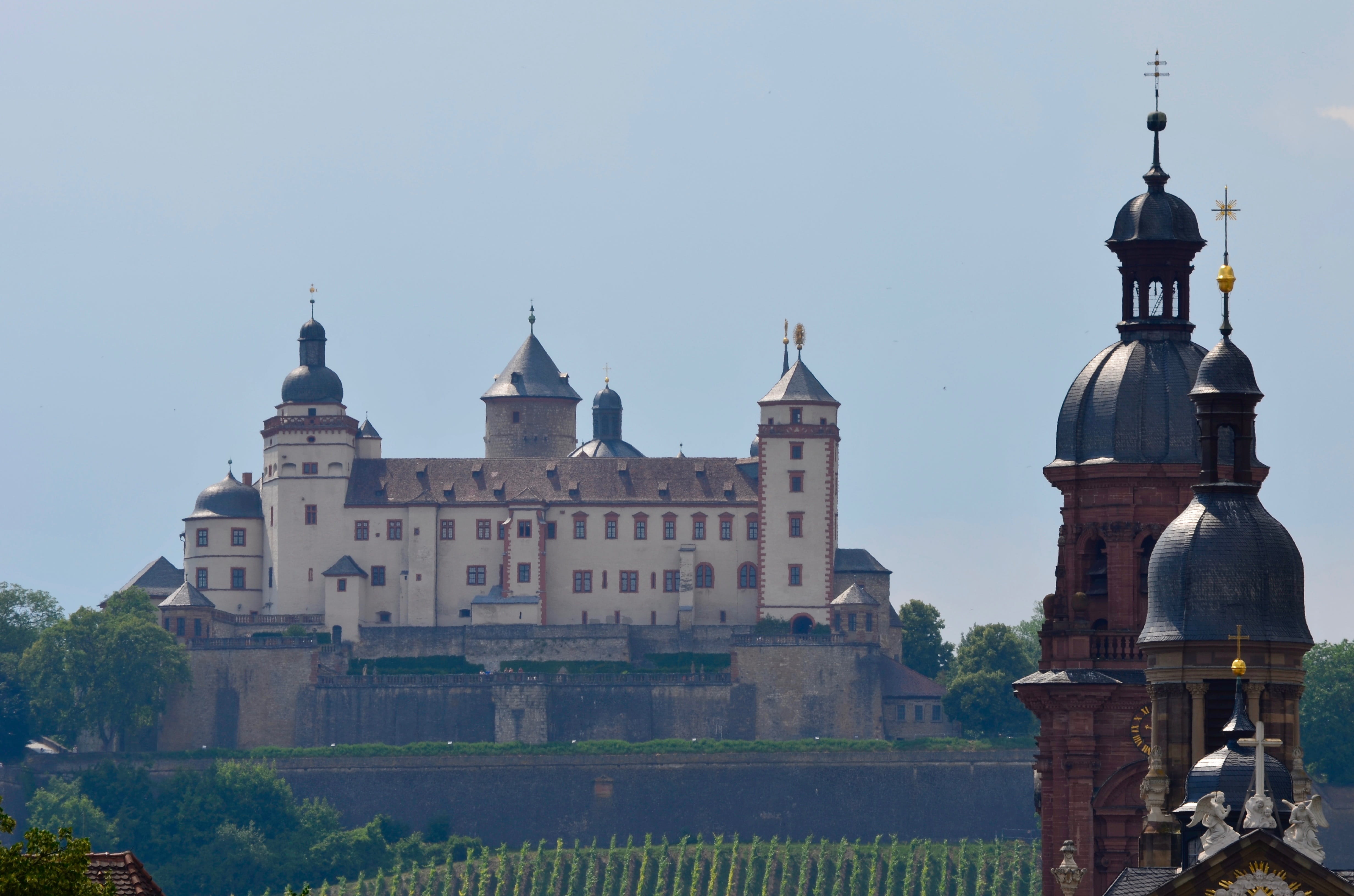 places of interest, day, architecture, place of worship, travel destinations, building exterior, history, nature, outdoors, spirituality, fortress, marienberg, HD Wallpaper