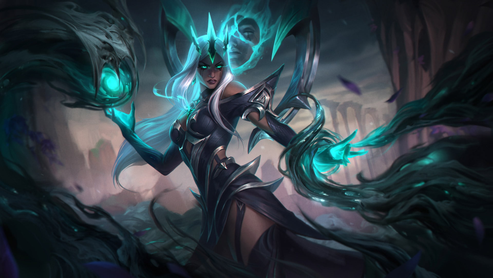 League of Legends, Karma (League of Legends), Ruined, 1080P, HD Wallpaper