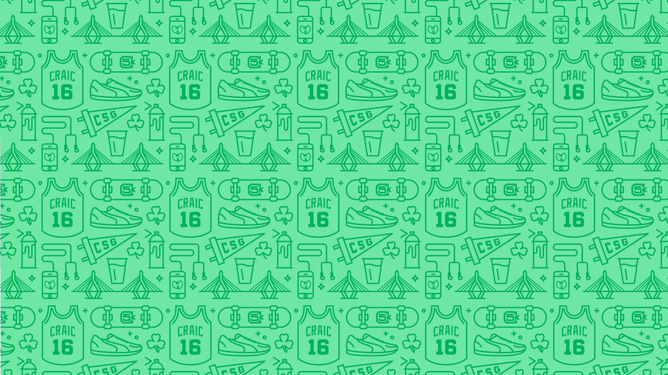 spray, 2K, the box, Mike, by Elias Stein, craicfest, flag, player, t-shirt, sneakers, minimalism, glass, clover, skateboard, HD Wallpaper