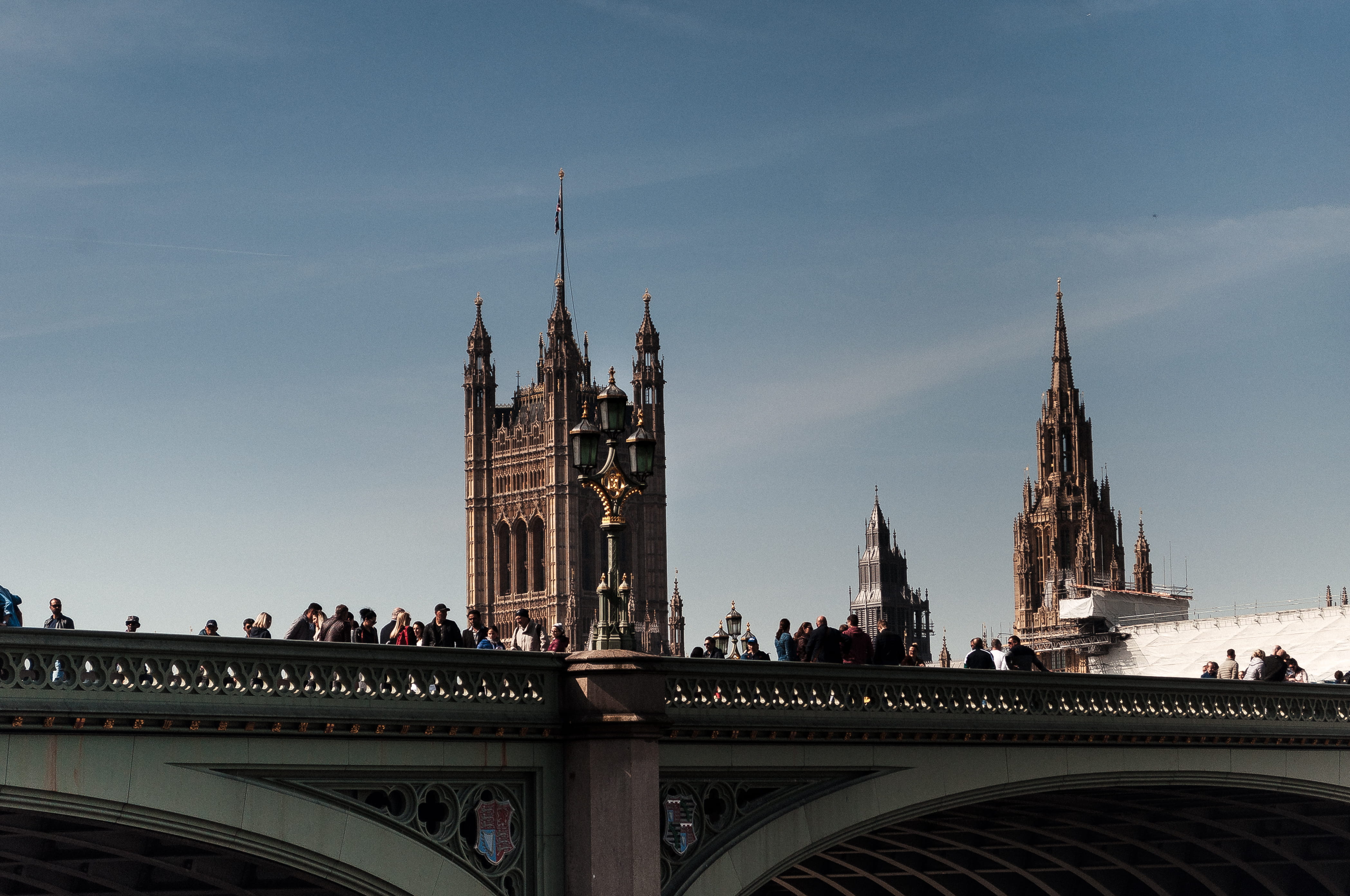 city, architecture, low angle shot, tourism, nature, building exterior, bridge - man made structure, sight, tower, exterior, outdoors, bridge, connection, HD Wallpaper