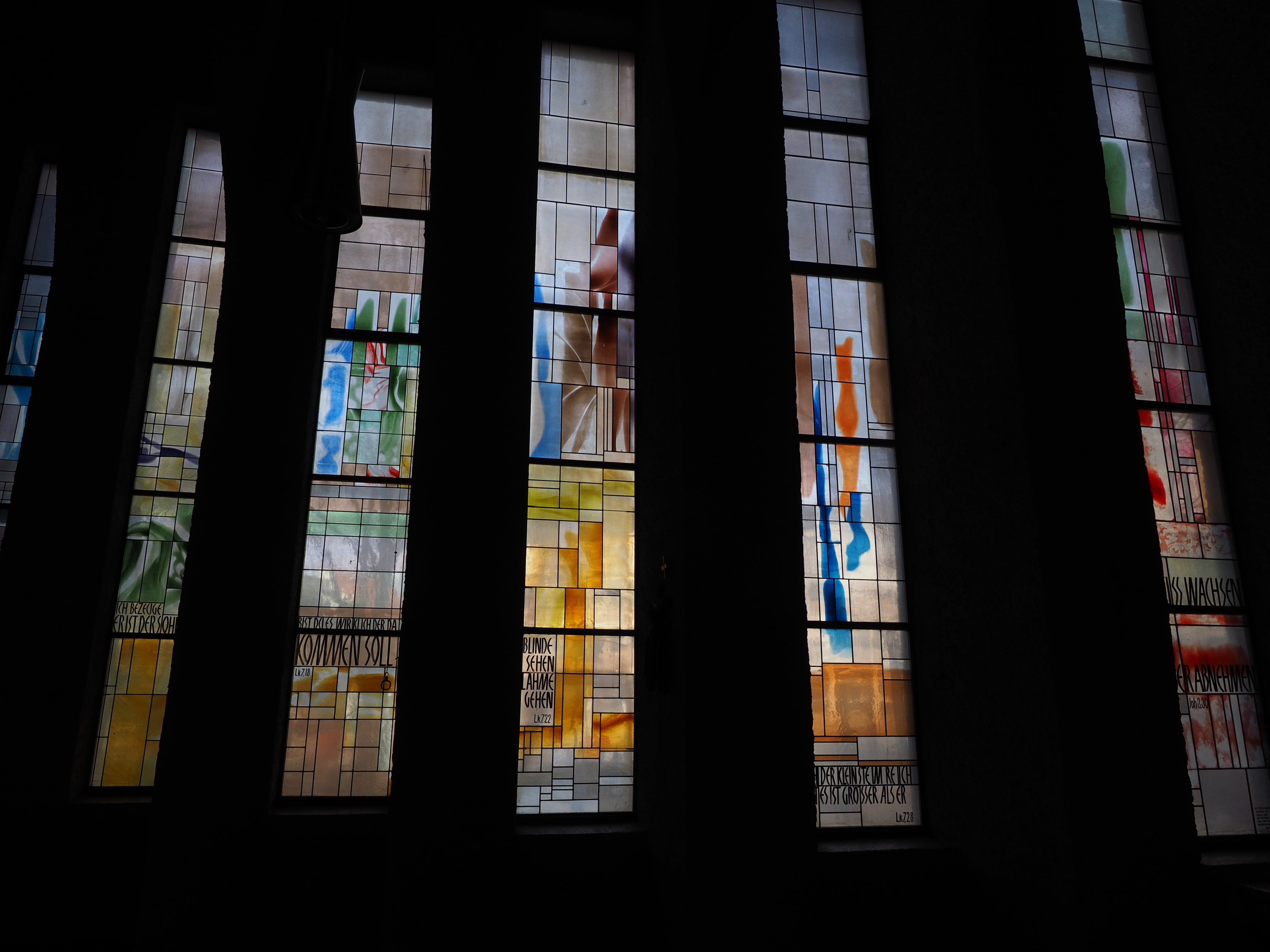 christian, people, day, st john the baptist church, st john the baptist, sunlight, nature, glass, church, indoors, low angle view, working, church window, HD Wallpaper