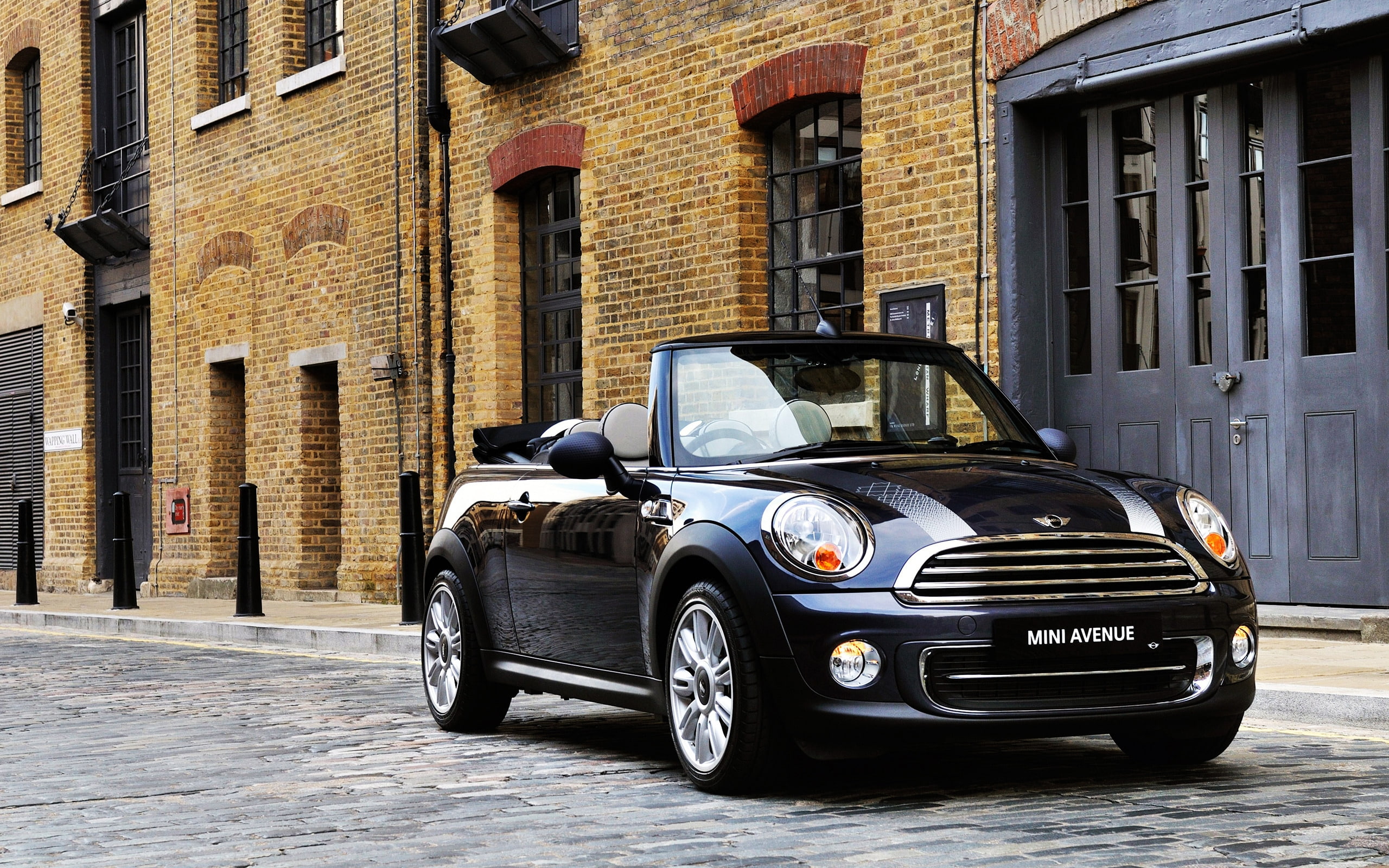 2K, cute, mini, avenue, Mini Cooper Cabrio, HD Wallpaper