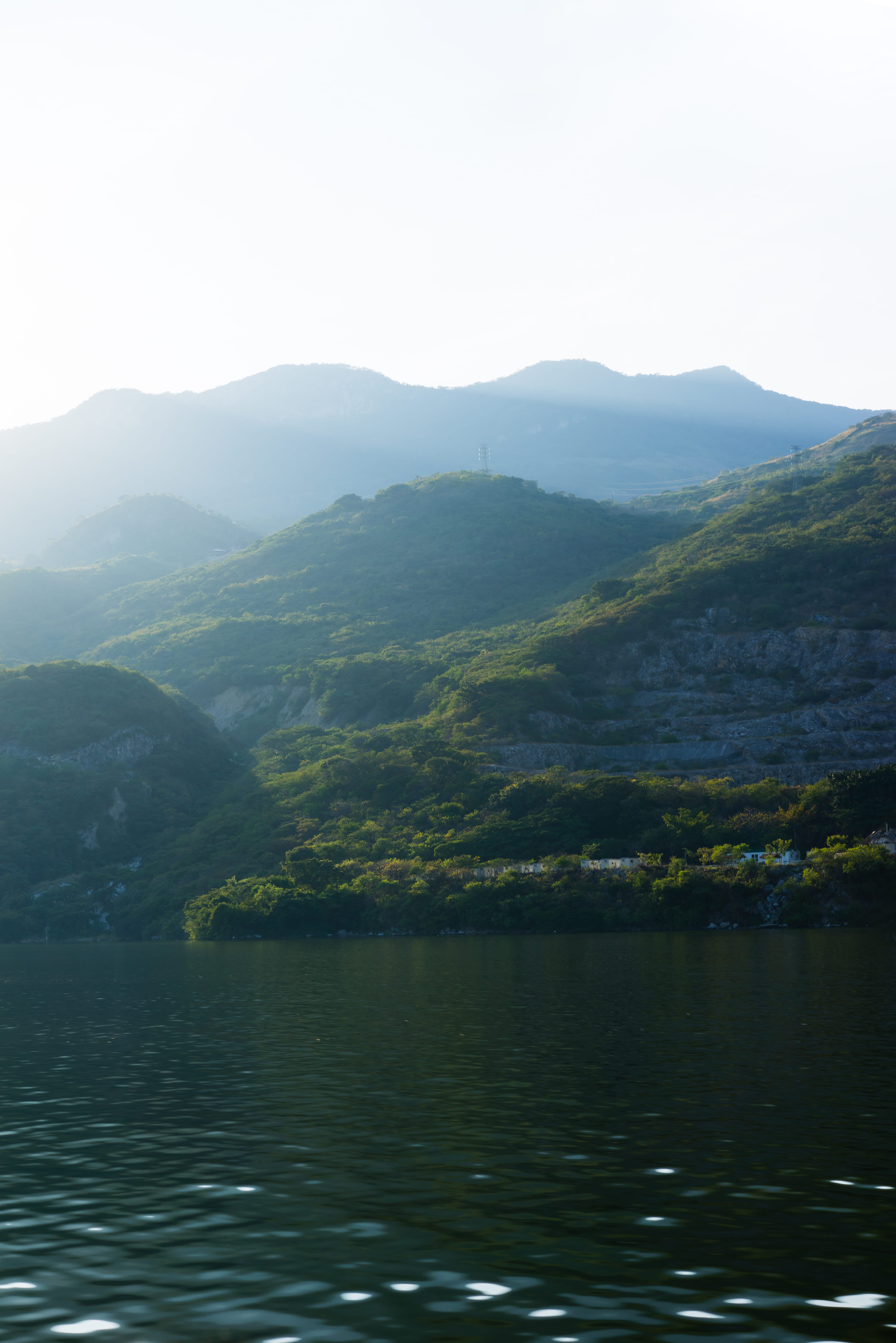 outdoors, scenics - nature, day, sky, landscape, water, canyon, chiapas, nature, view into land, 5K, beauty in nature, tranquility, river, environment, Phone HD Wallpaper