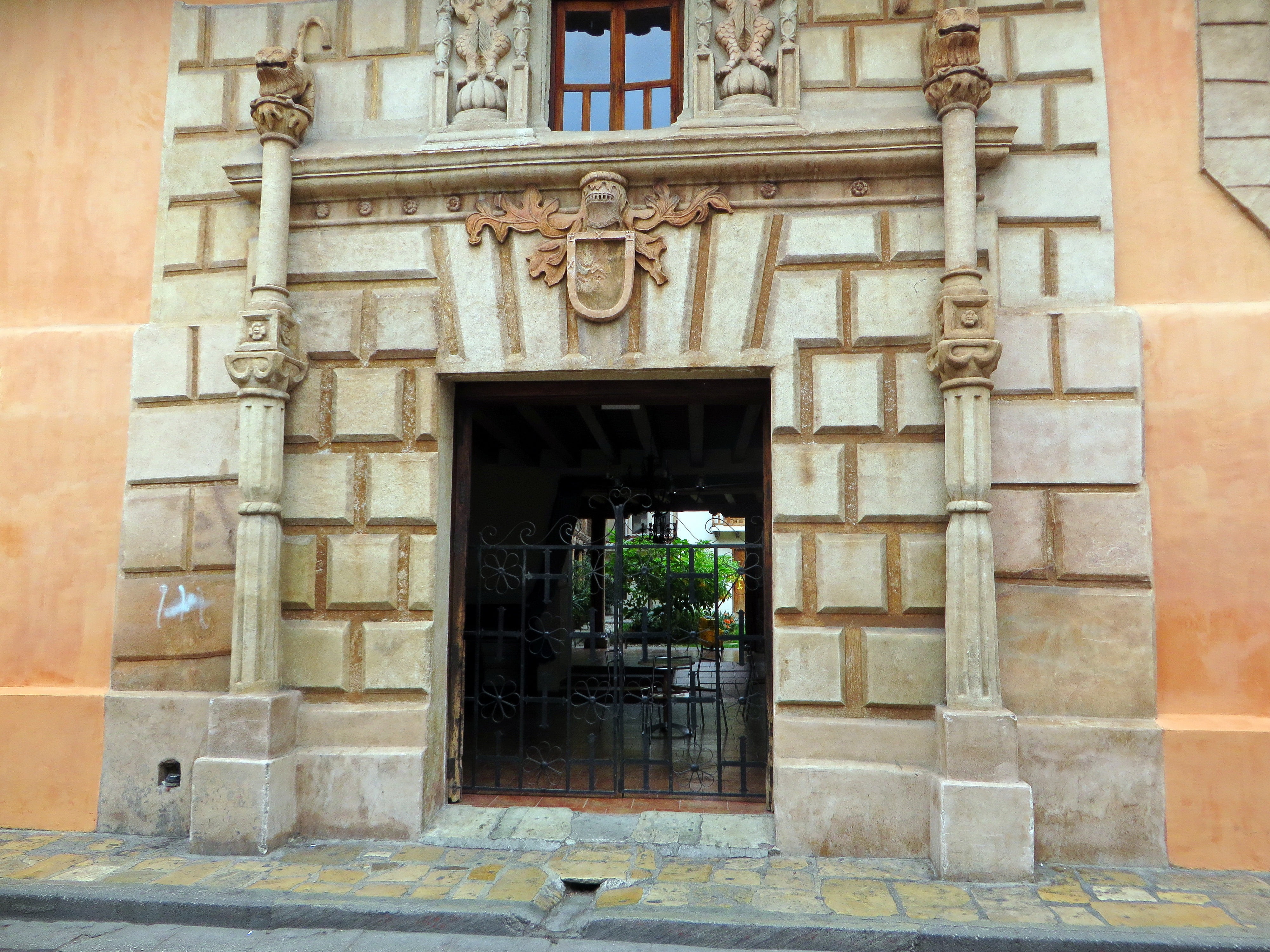 architecture, art and craft, architectural column, history, mexico, portal, building, building exterior, city, wall - building feature, san pedro, the past, HD Wallpaper