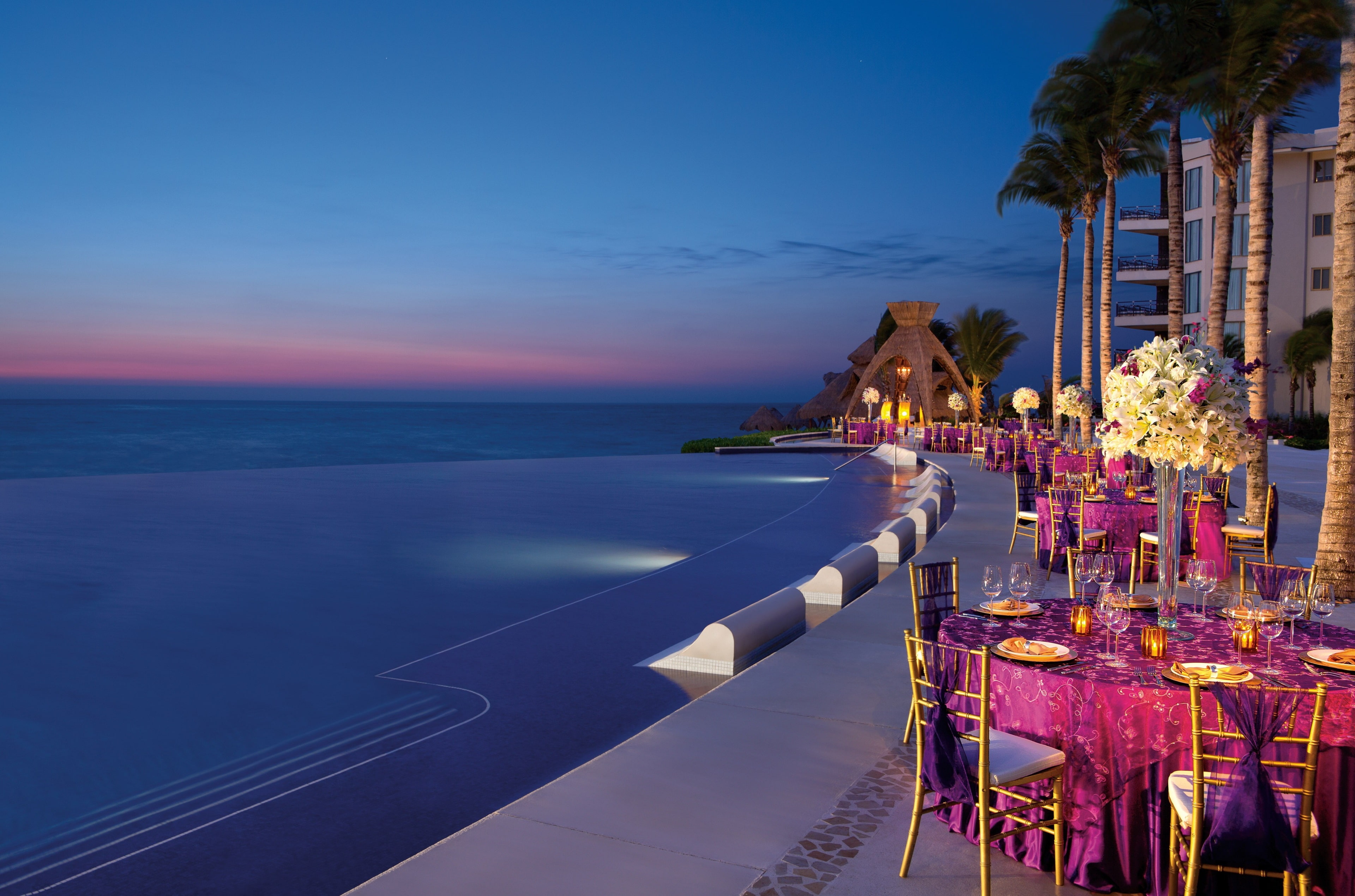 dreams riviera cancun resort 4k hd high, 4K, HD Wallpaper