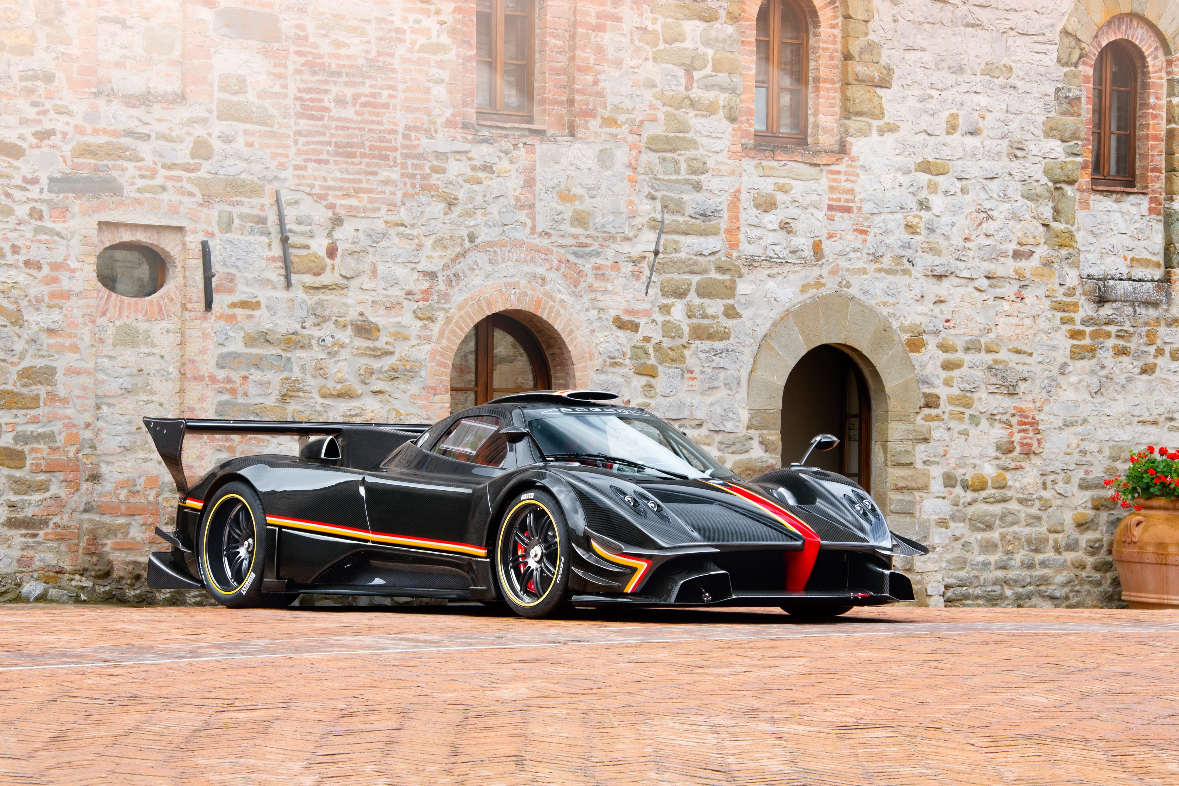 revolucion, luxury, zonda, black, pagani, 2013, 4K, cars, HD Wallpaper