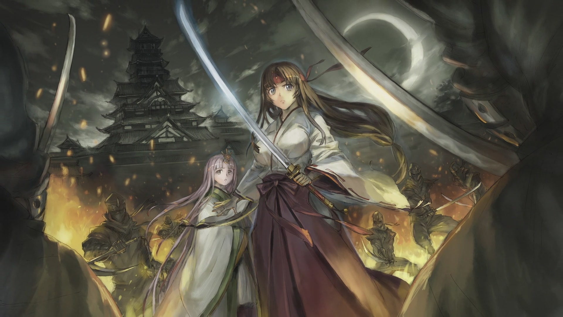 statue, belief, representation, Katan, sculpture, religion, Fire, Queen s blade, place of worship, Tomoe, emotion, Girl, indoors, adult, creativity, people, HD Wallpaper