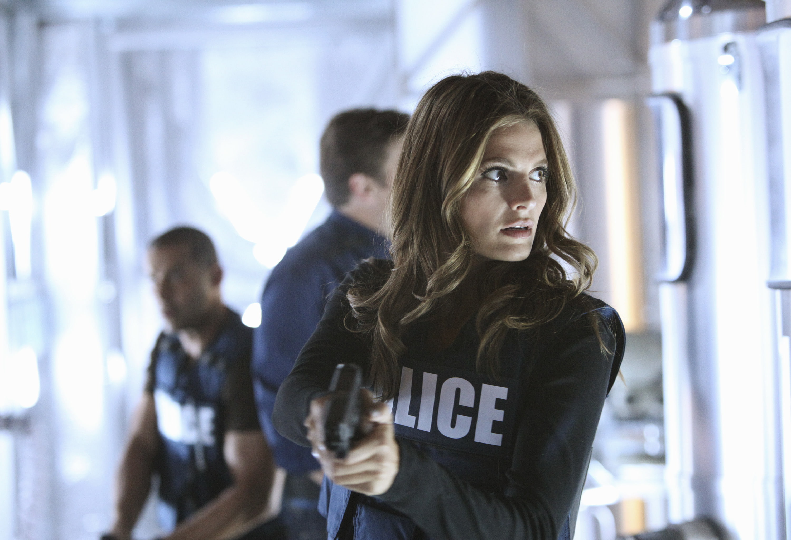 TV Show, Stana Katic, Castle, Castle (TV Show), Kate Beckett, 2K, HD Wallpaper