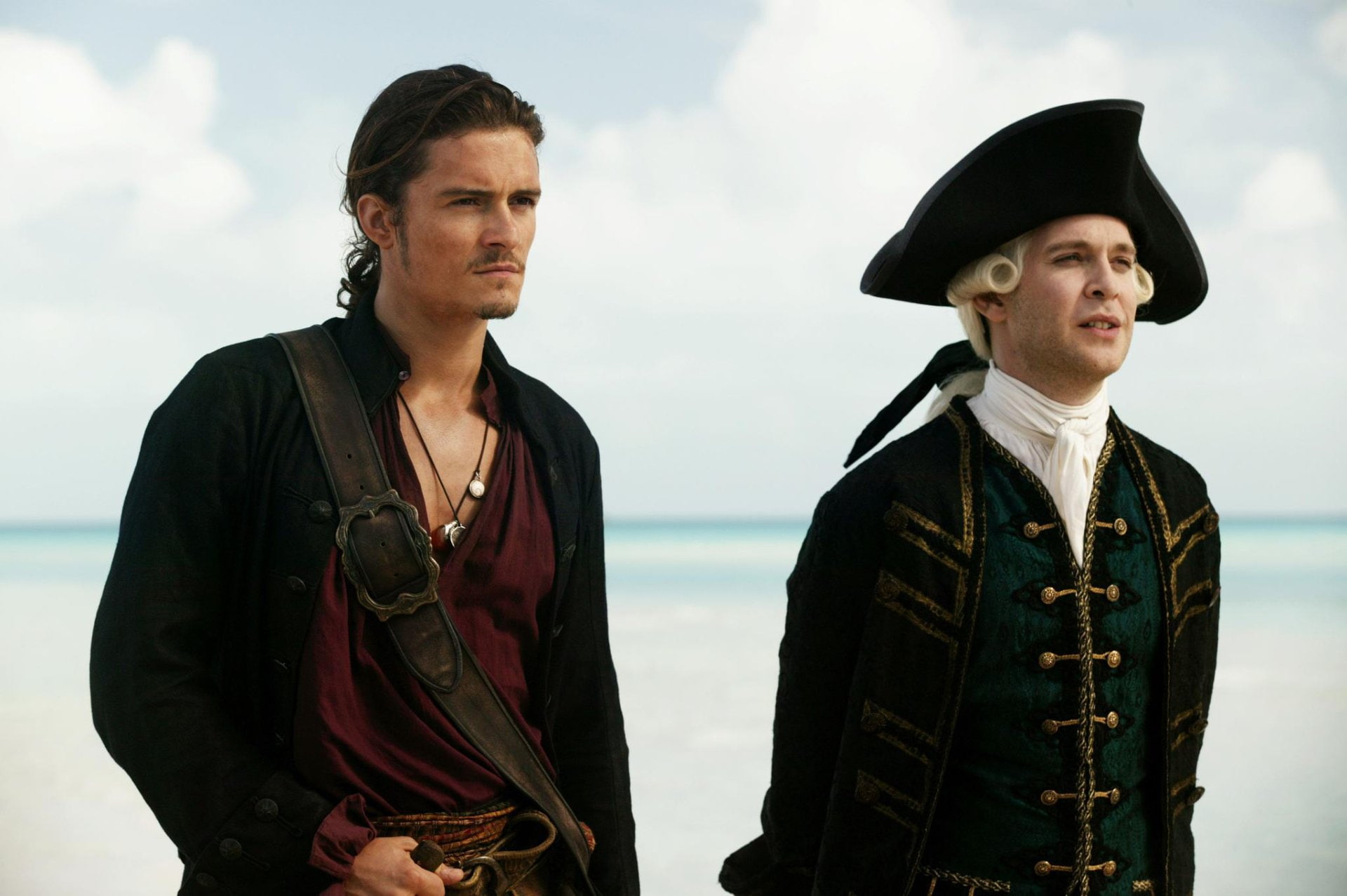 Pirates Of The Caribbean: At Worlds End, Pirates Of The Caribbean, Tom Hollander, Orlando Bloom, Will Turner, Lord Beckett, 1080P, HD Wallpaper