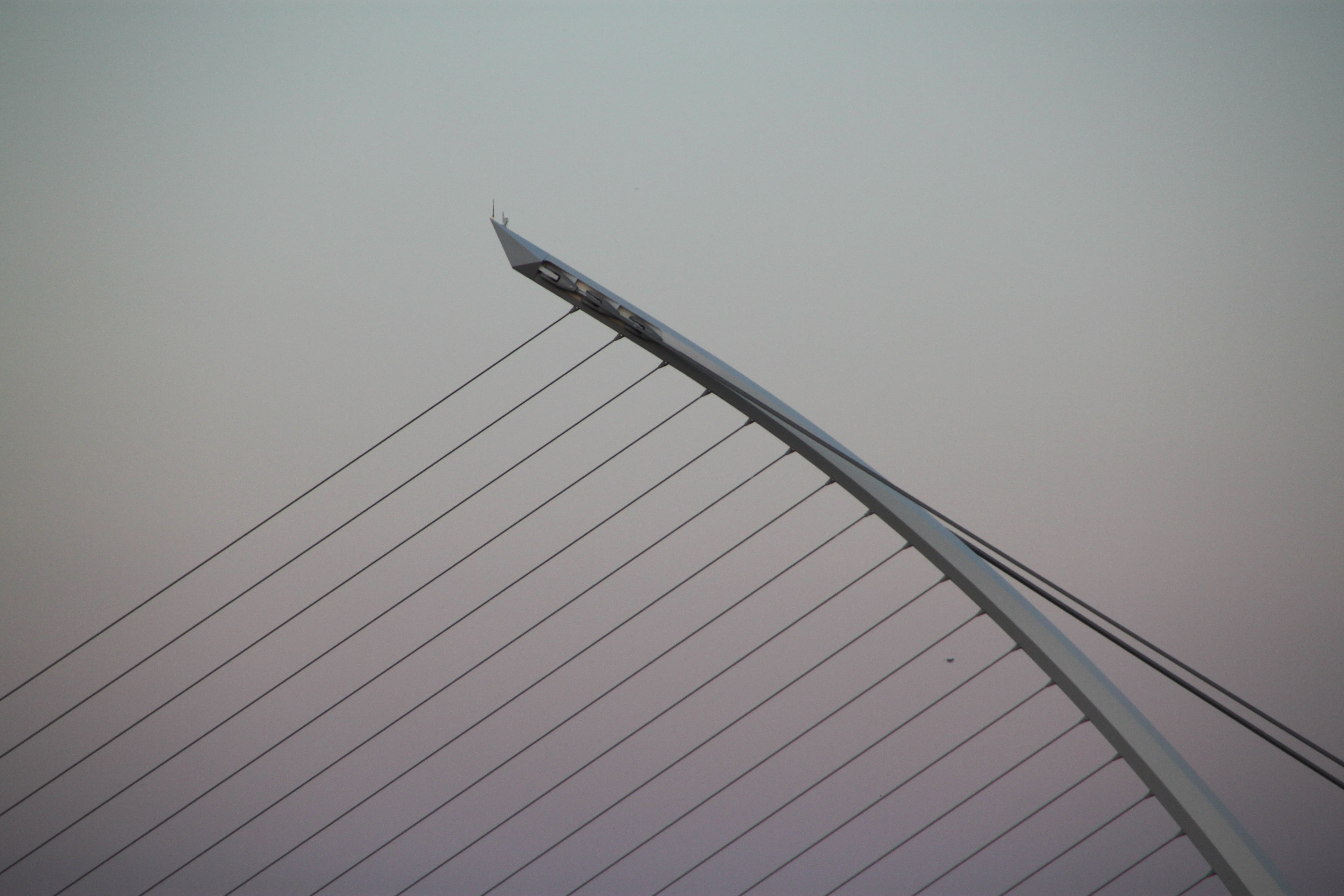 infrastructure, city, sailboat, roadway, dublin, samuel, ireland, transportation, outdoors, europe, beckett, architecture, office building exterior, nature, HD Wallpaper
