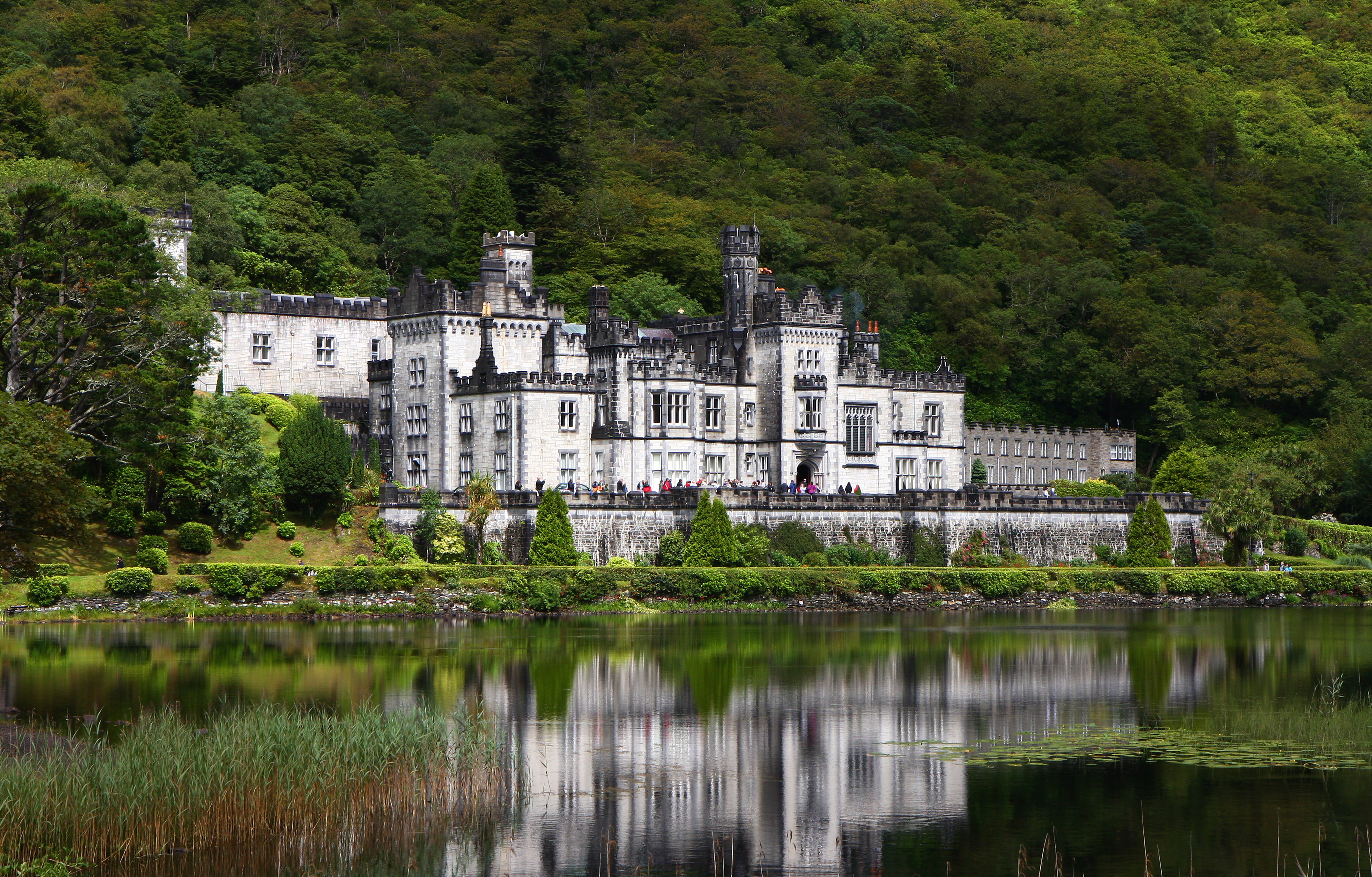 2K, Religious, Connemara, Ireland, Kylemore Abbey, HD Wallpaper
