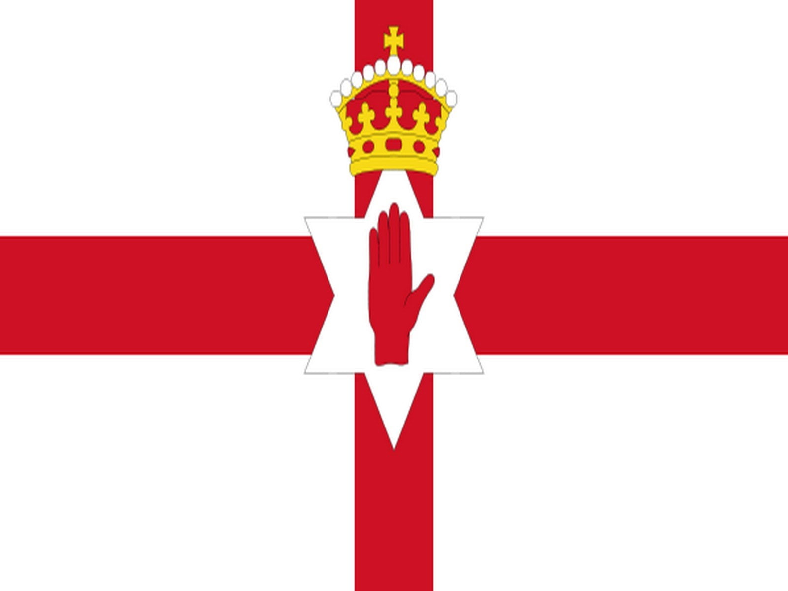 720P, flag of northern ireland, HD Wallpaper
