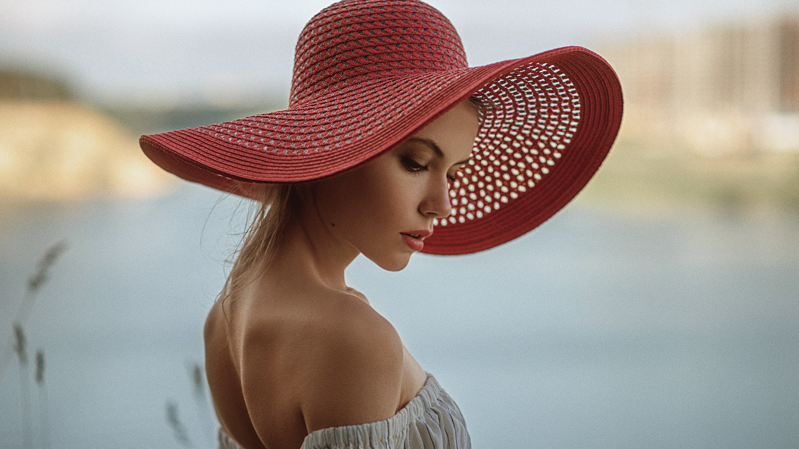 women, Arabian, Ksenia Kokoreva, 720P, depth of field, HD Wallpaper