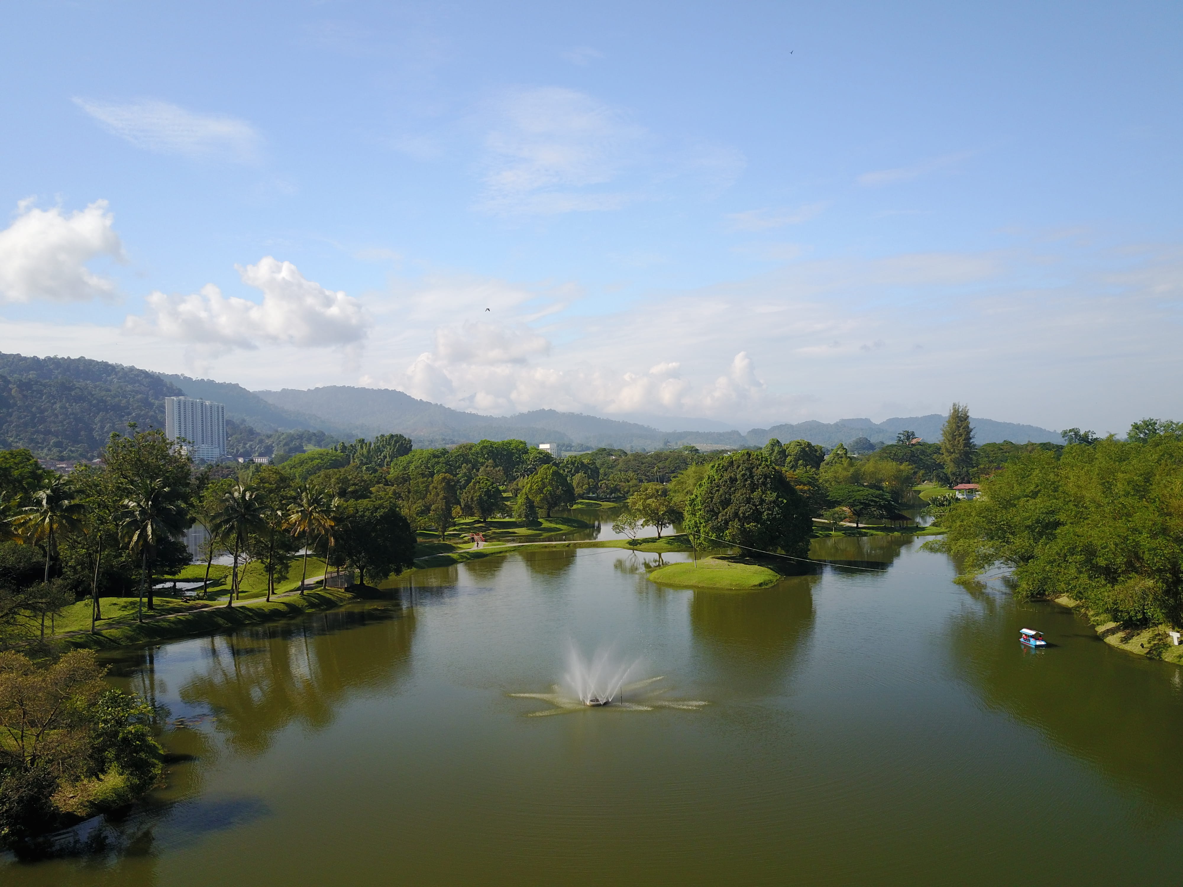 beauty in nature, water, nature, outdoors, cloud - sky, tranquility, sky, idyllic, plant, malaysia, scenics - nature, tree, waterfront, no people, tranquil scene, HD Wallpaper