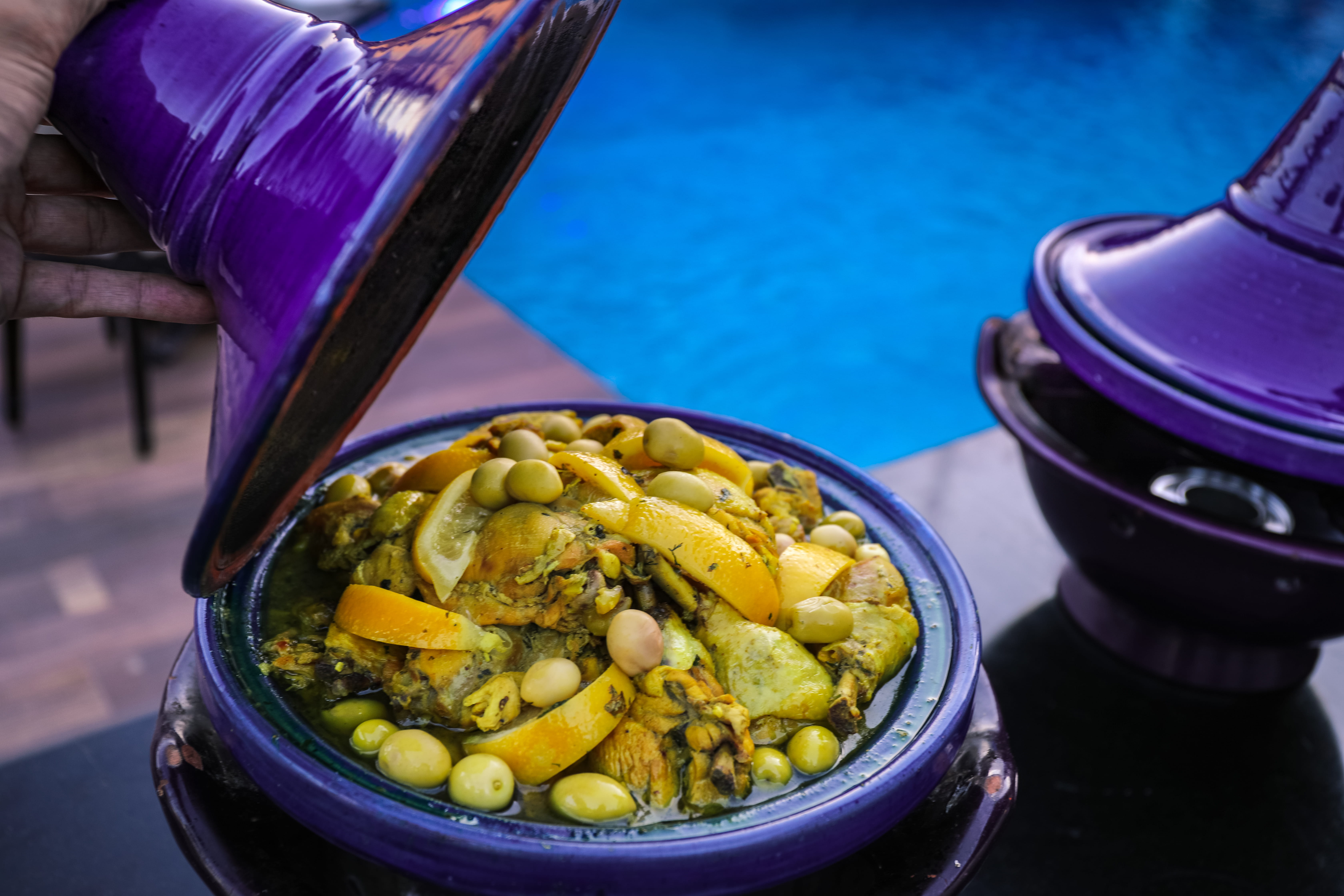 epicure, delicious, moroccan food, buffet, food and drink, cuisine, lunch, pool, healthy, meal, food, tasty, cooking, dinner, day, kitchen utensil, table, HD Wallpaper
