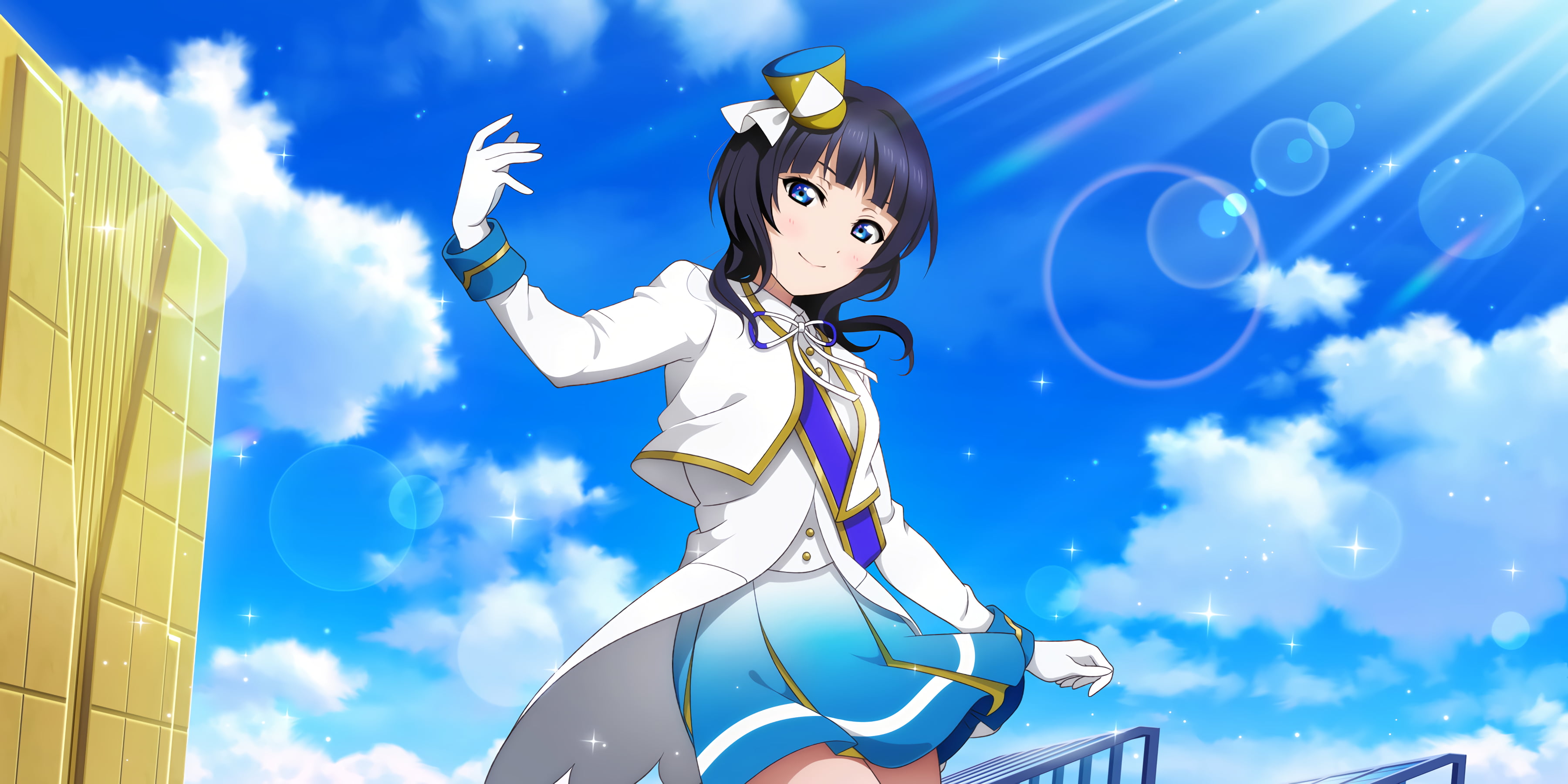 Asaka Karin, Love Live!, Love Live Series, Love Live! Sunshine, 2K, anime girls, HD Wallpaper