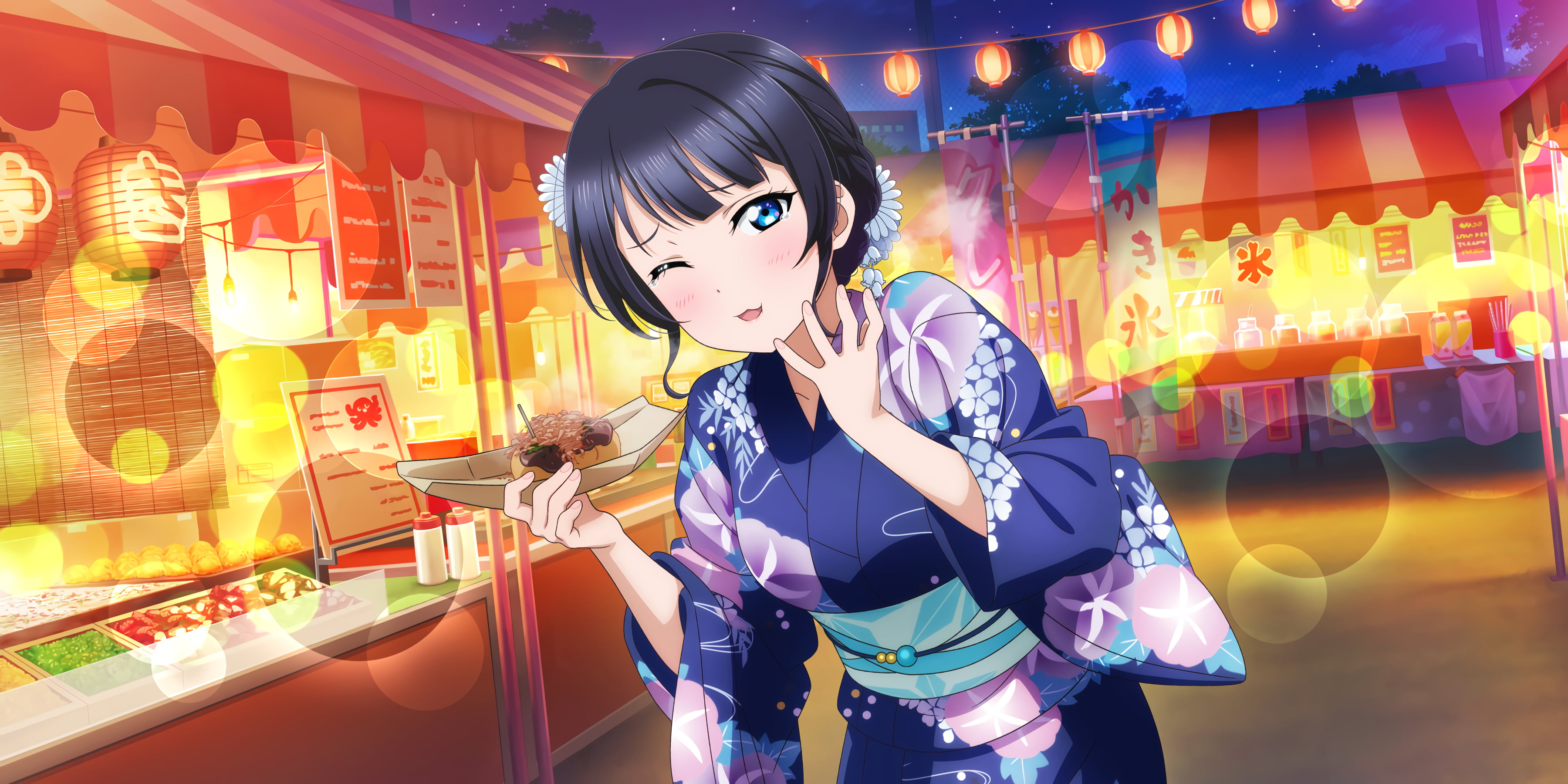 2K, Love Live!, Love Live! Sunshine, Love Live Series, Asaka Karin, HD Wallpaper