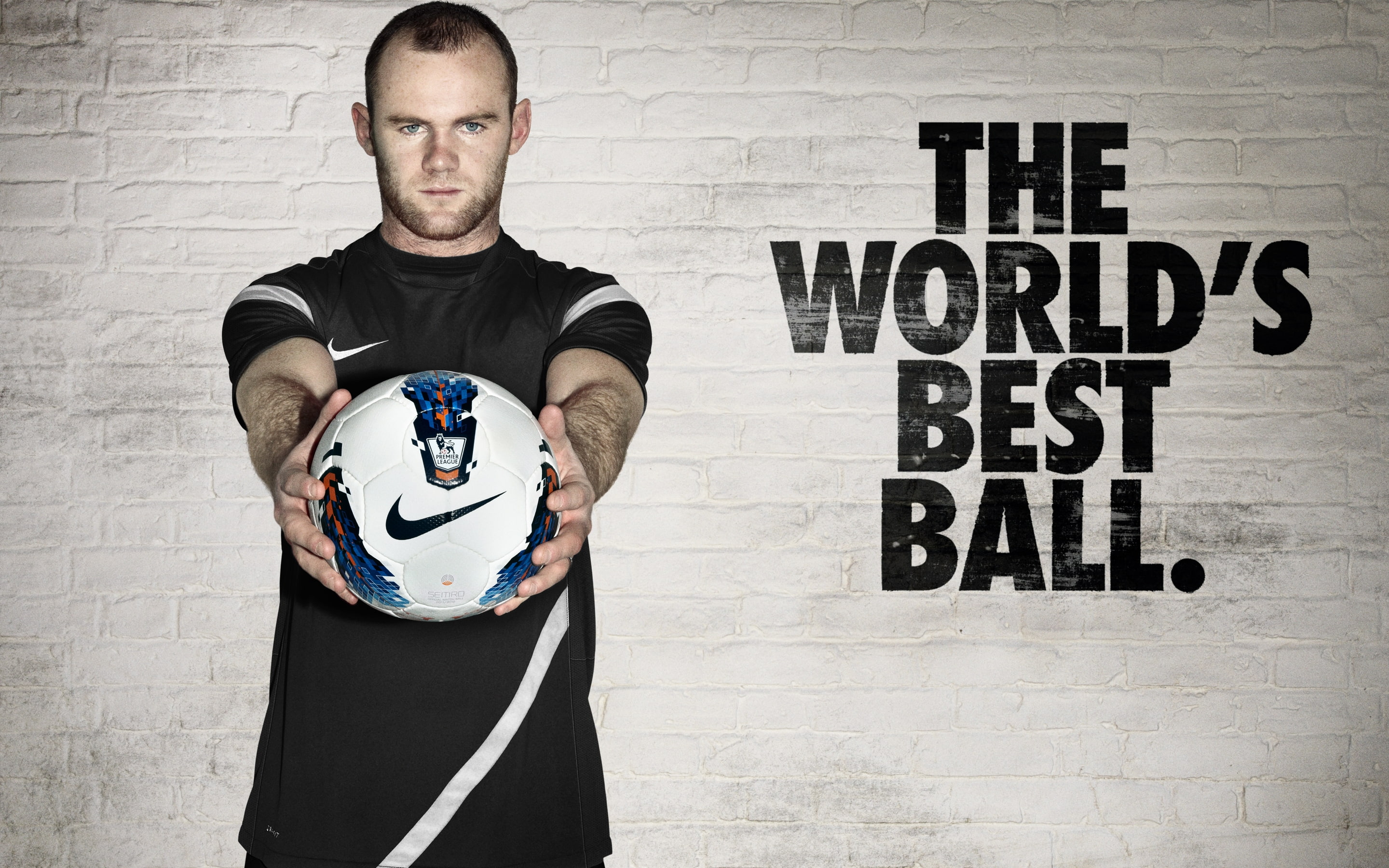 guy, men, 2K, sportsmen, nike, ball, dude, rooney, wayne, mark, HD Wallpaper