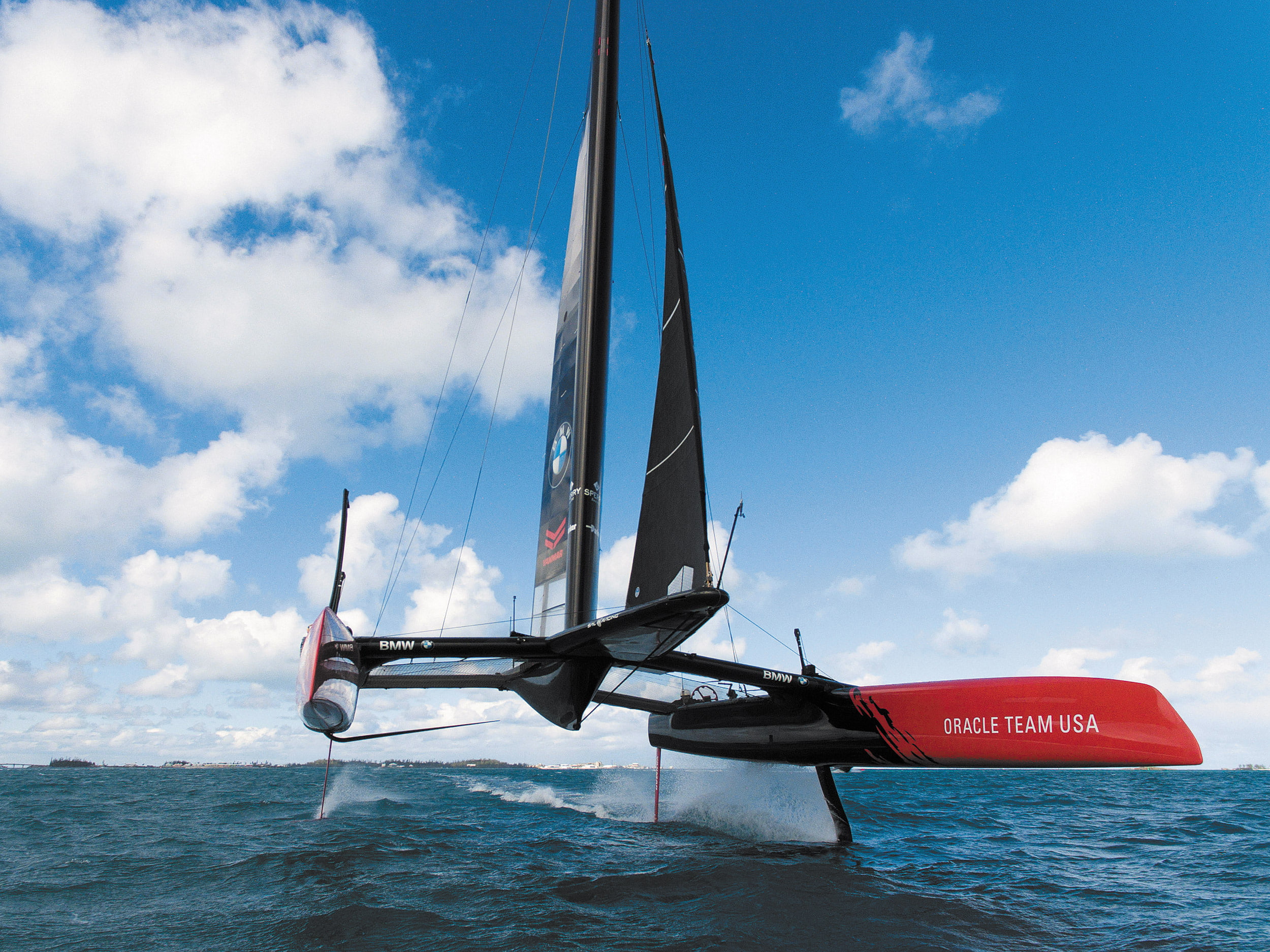 1080P, sailboat, boat, watercraft, sailing, vehicle, sail, HD Wallpaper